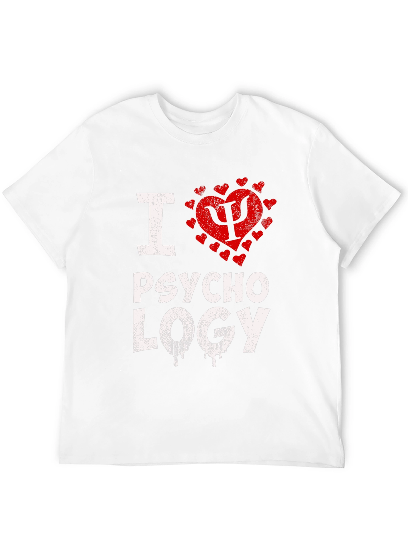 I Heart Psychology T-Shirt - Stylish & Unique Design
