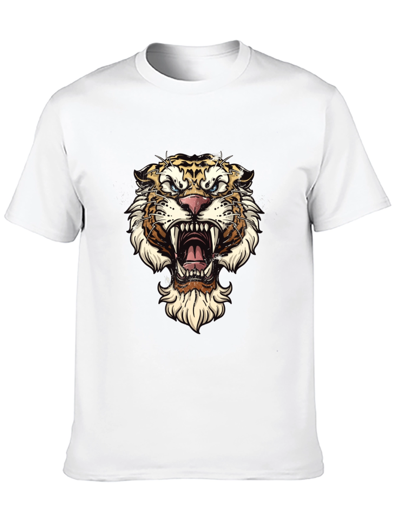 Tiger Graphic Tee - Fierce Style