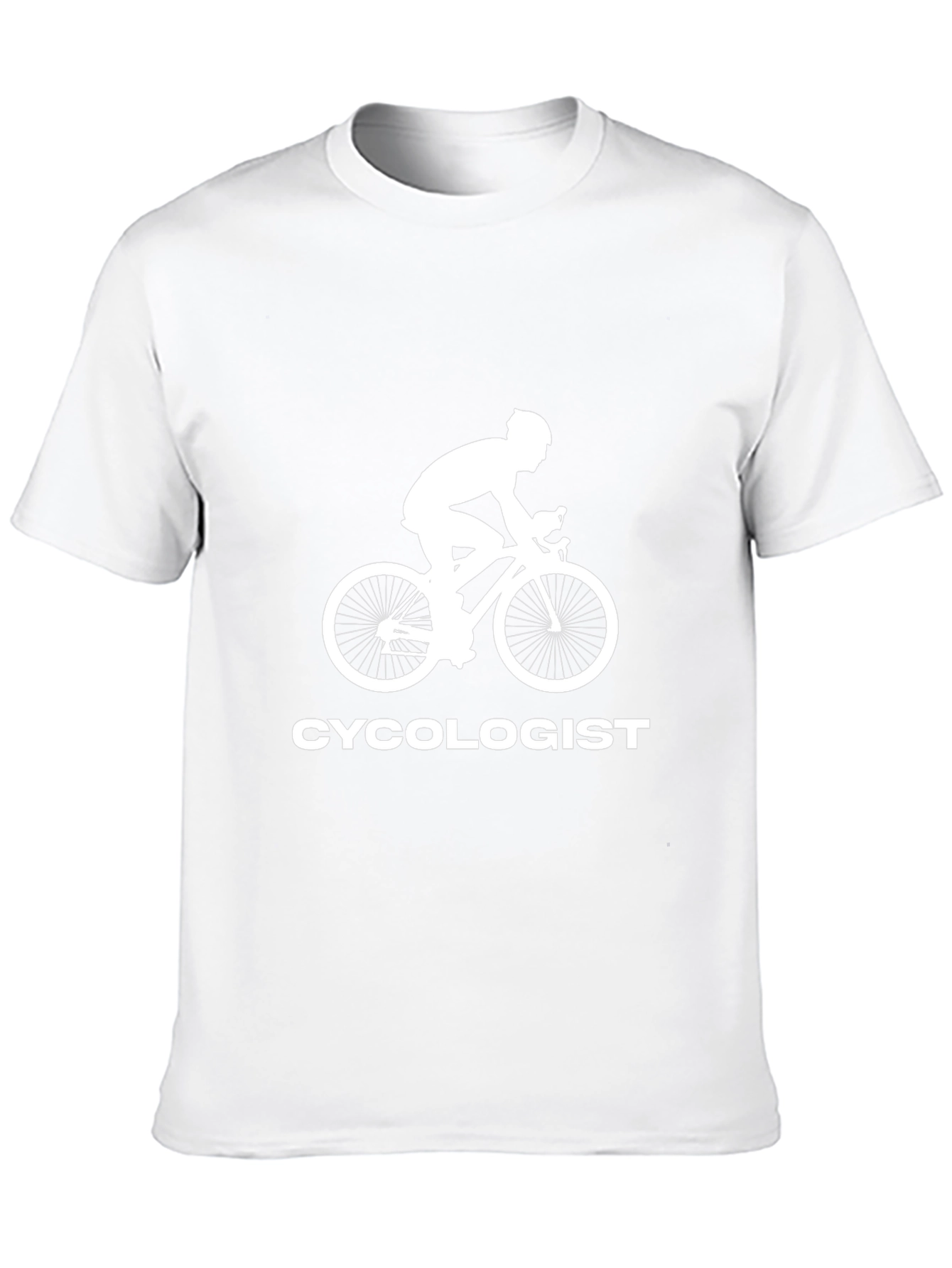 Cycologist Graphic Tee - Black Cotton Blend