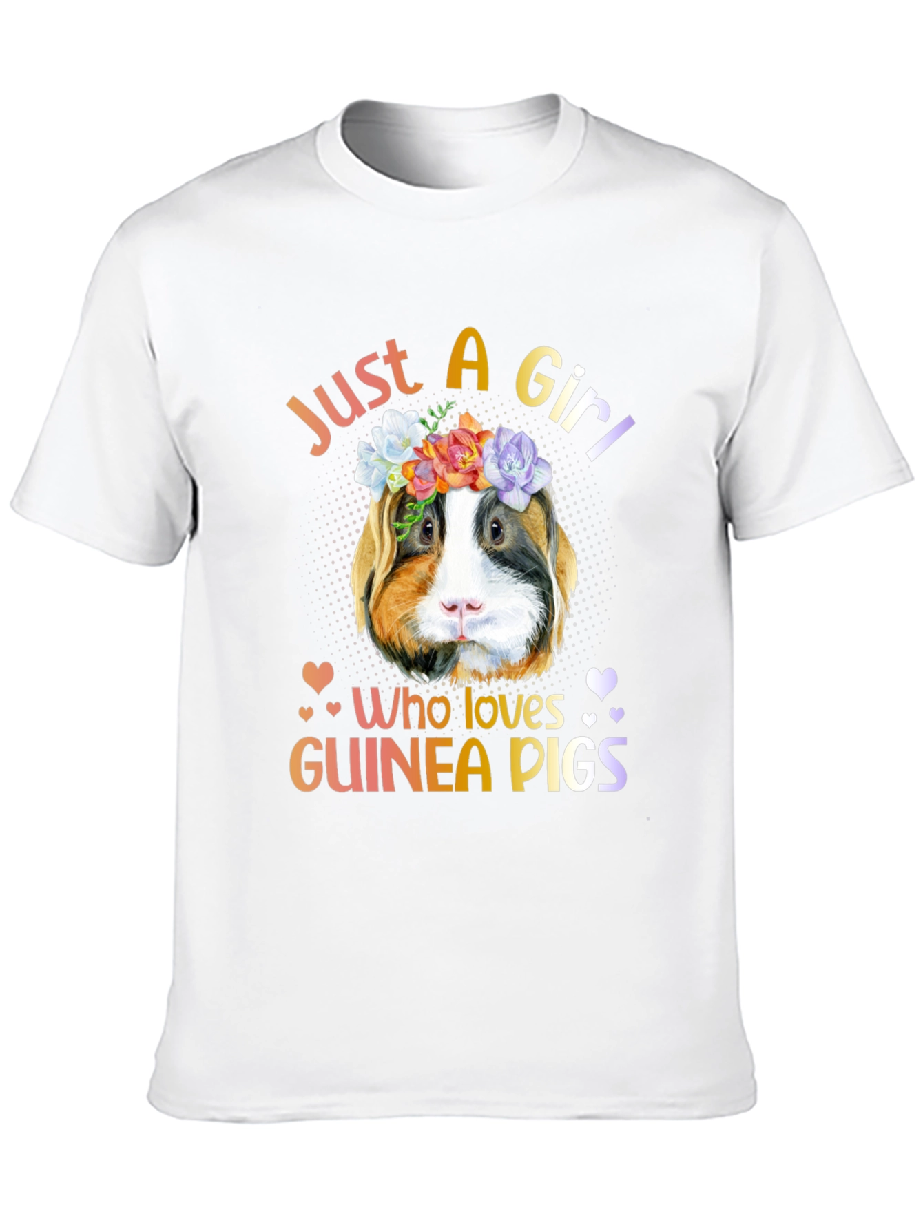 Just a Girl Who Loves Guinea Pigs T-Shirt