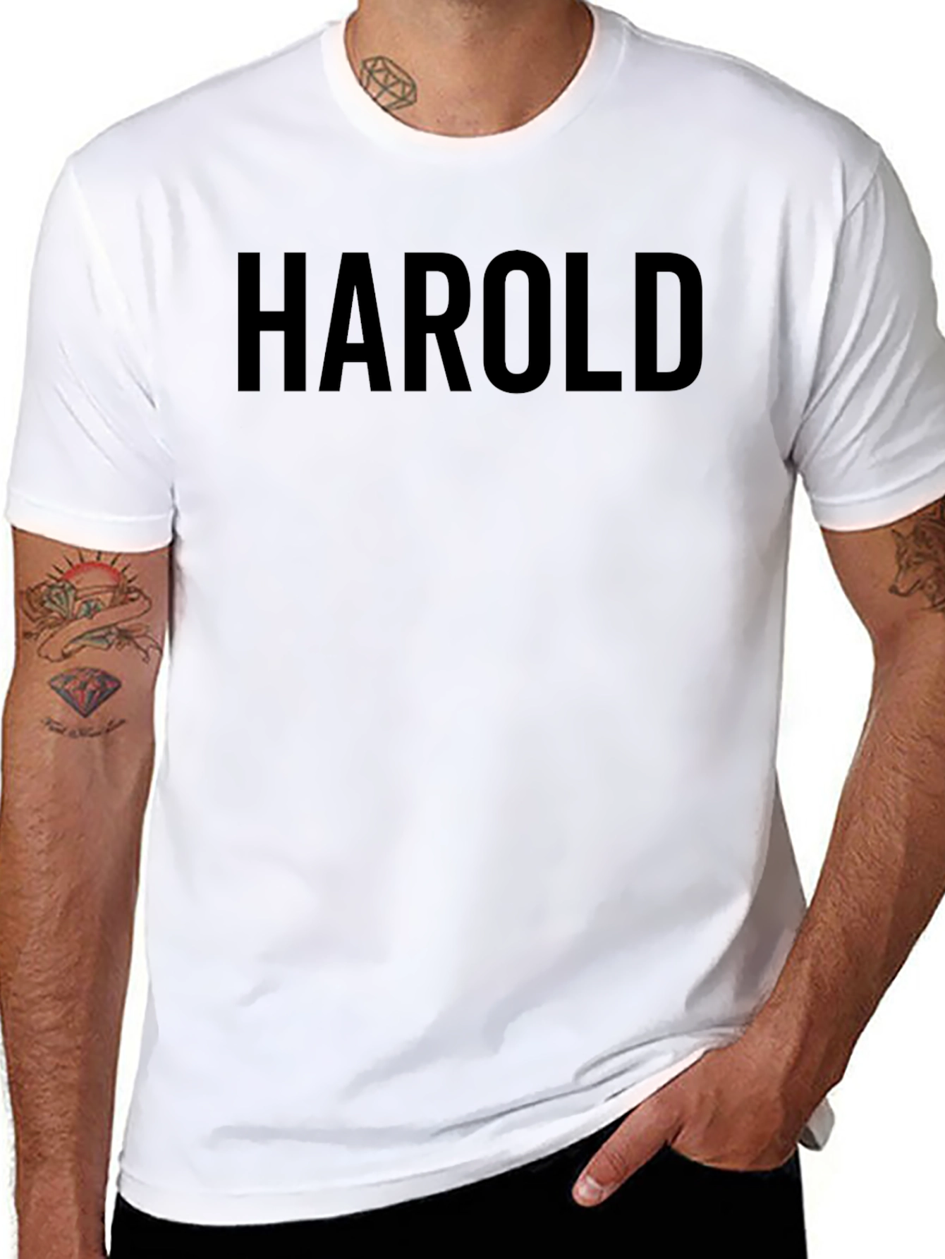 Harold Graphic Tee - Classic Style Comfortable Fit