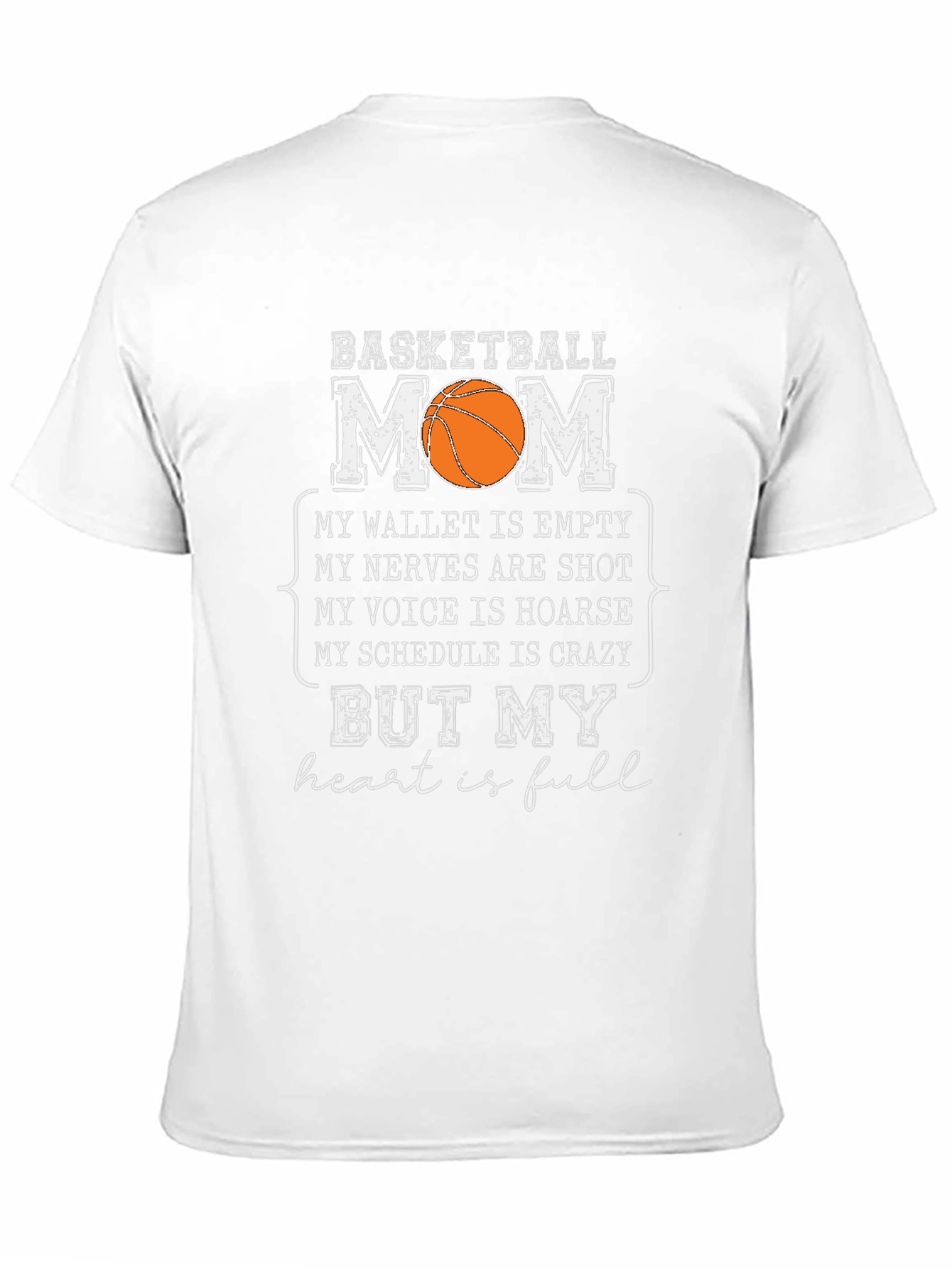 Basketball Mom Graphic T-Shirt