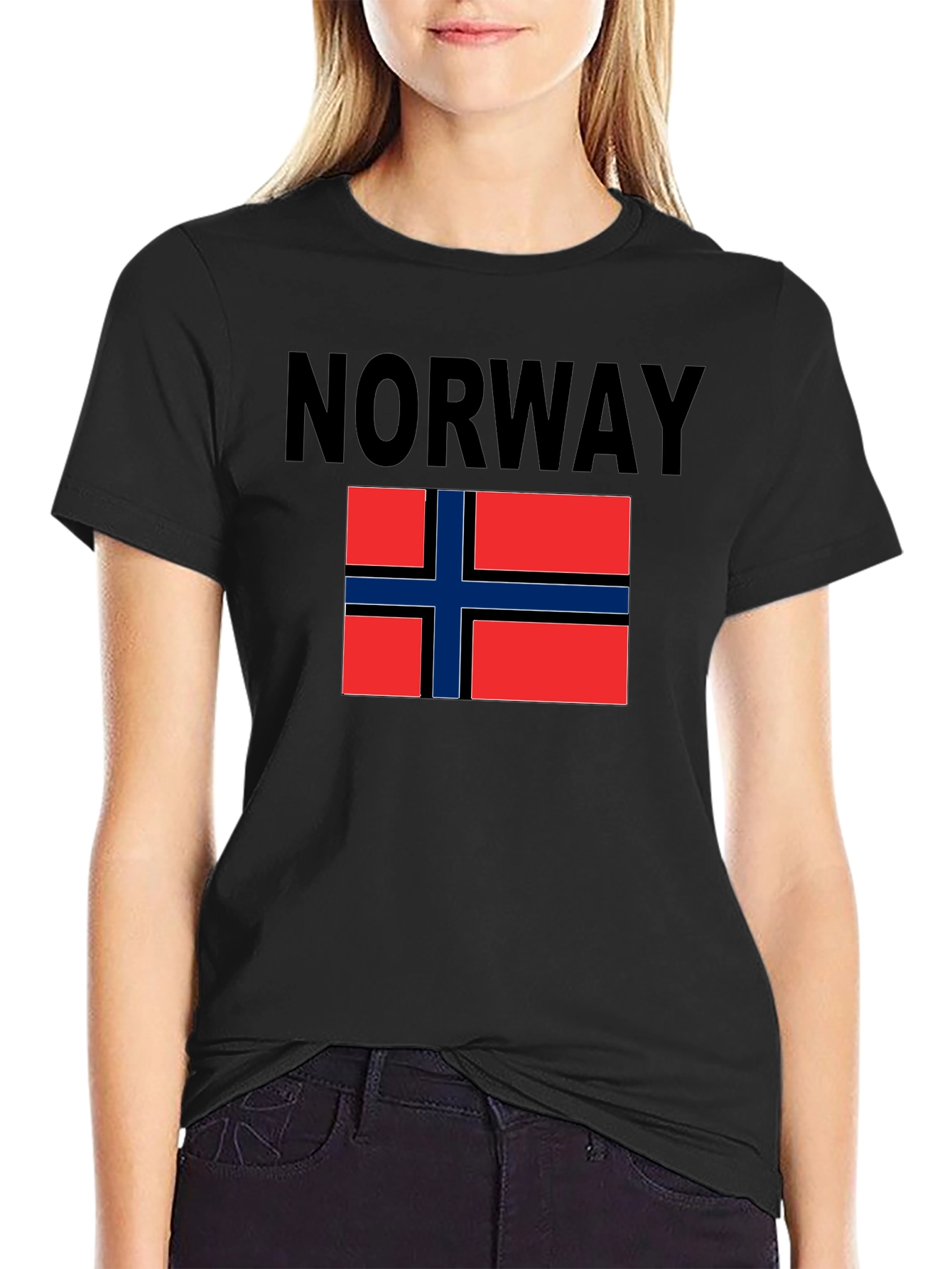 Norway Flag Graphic T-Shirt | Travel Souvenir