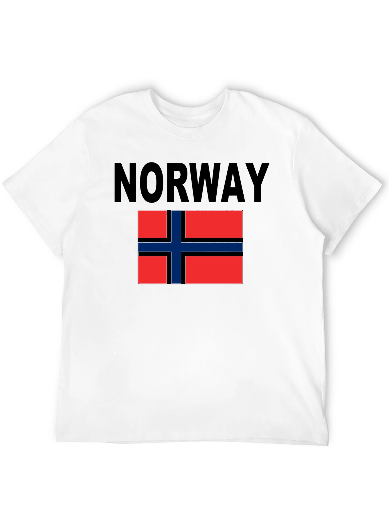 Norway Flag Graphic T-Shirt | Travel Souvenir