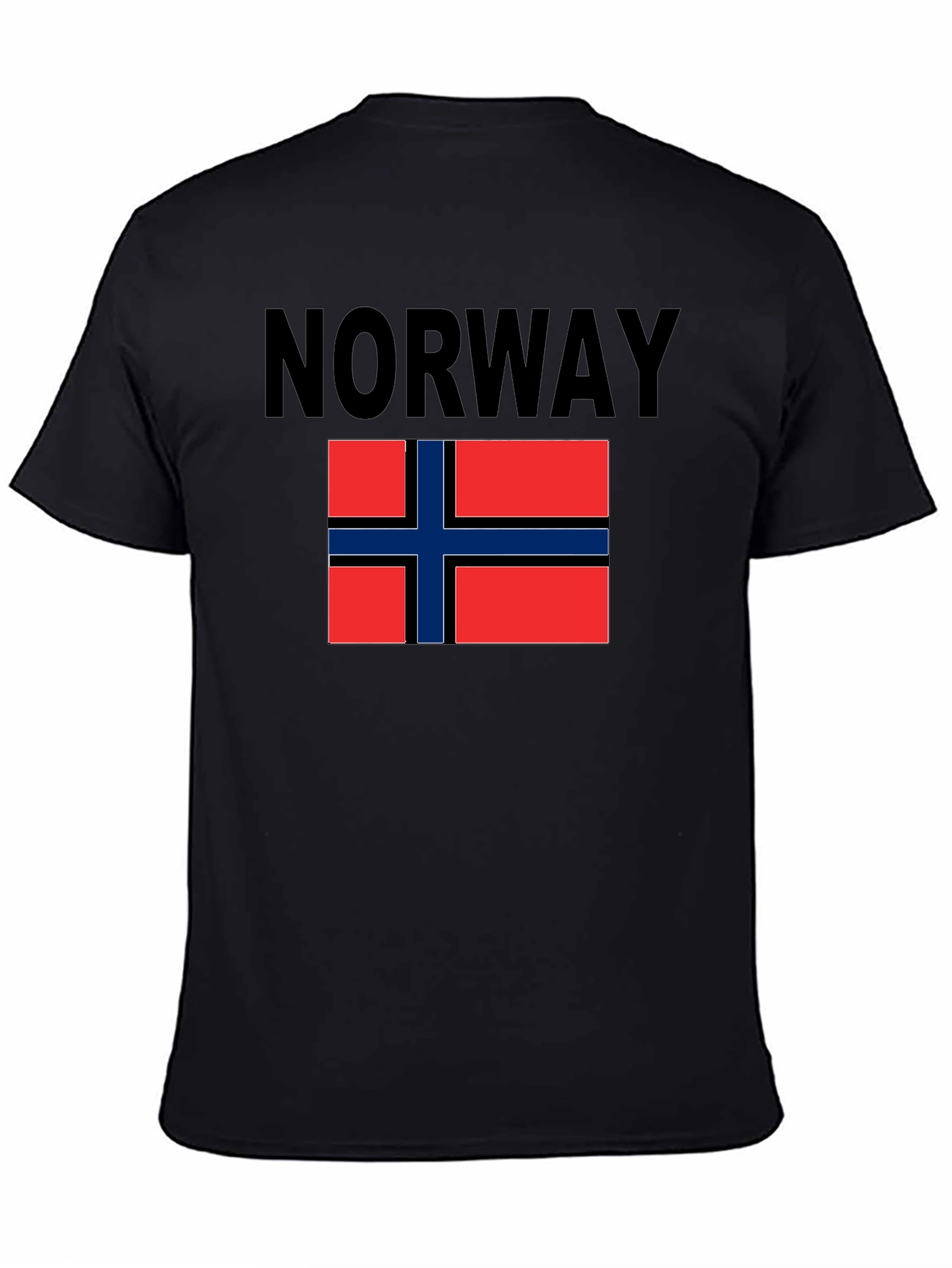 Norway Flag Graphic T-Shirt | Travel Souvenir
