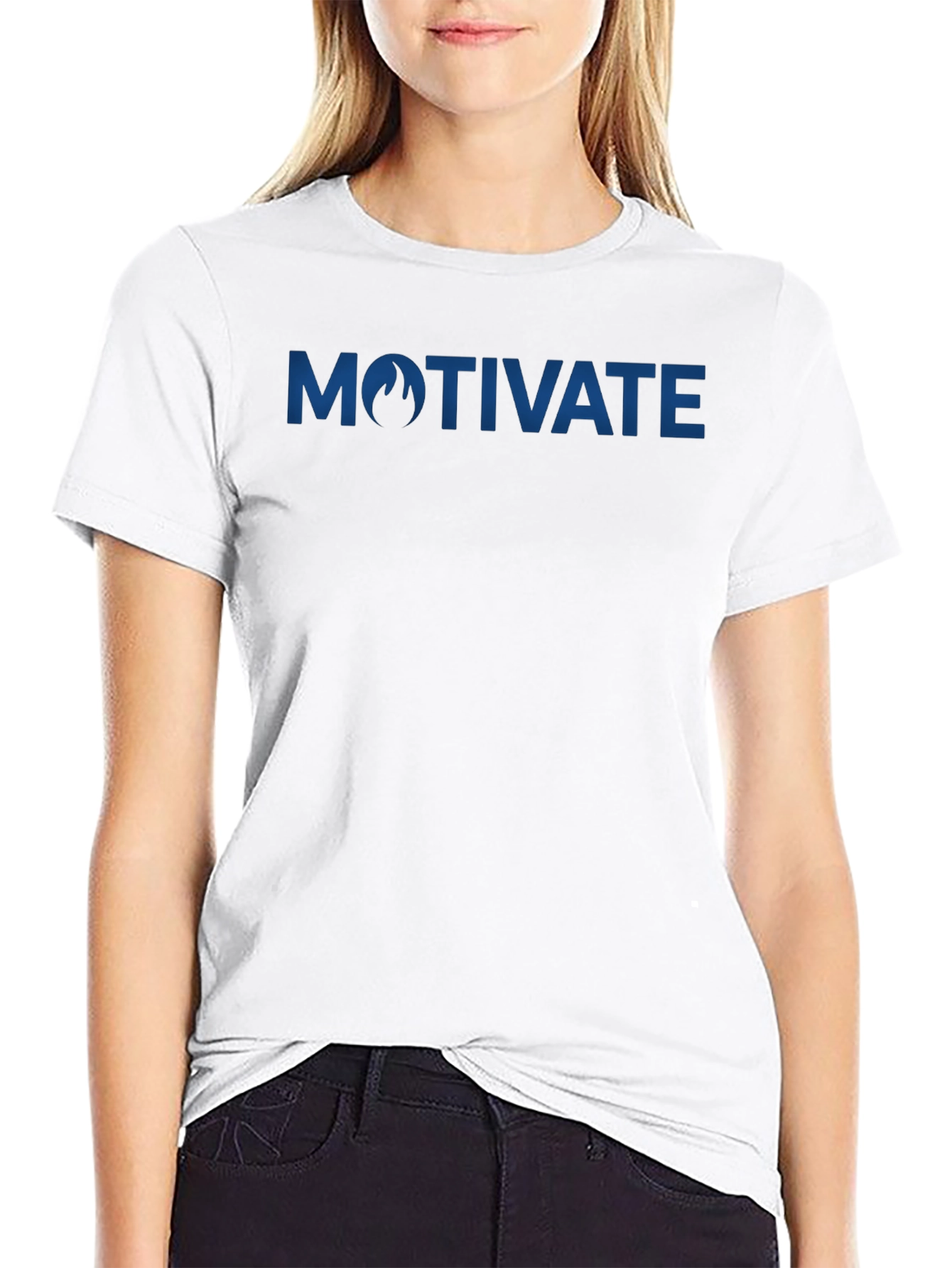 Motivate Graphic T-Shirt - Black