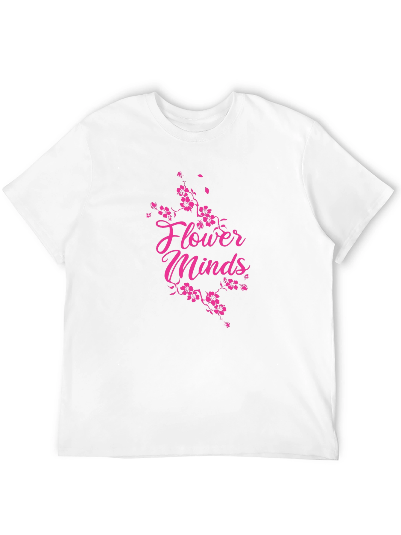 Flower Minds Graphic Tee - Black T-Shirt