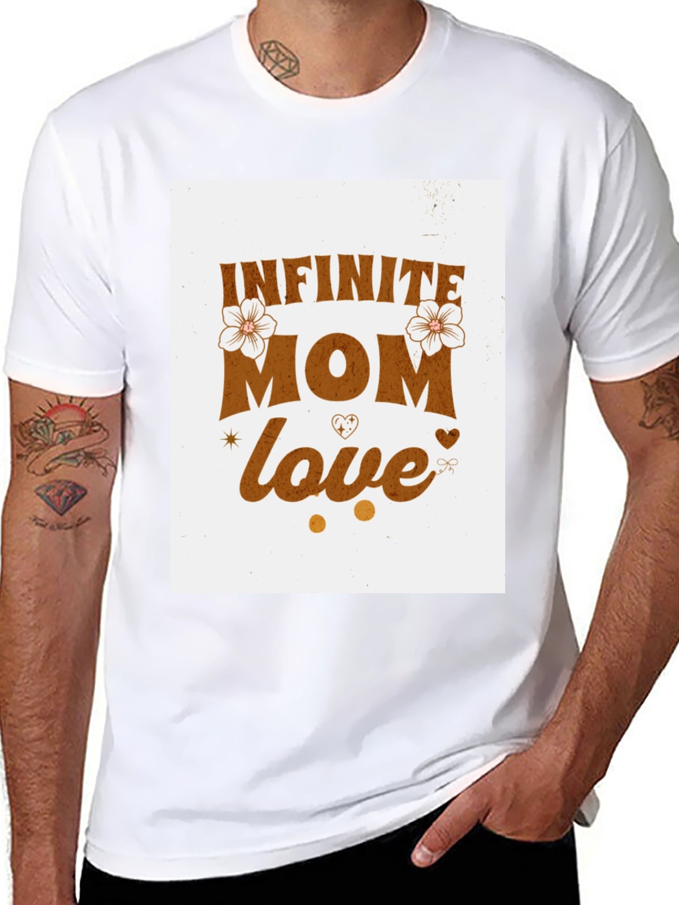Infinite Mom Love T-Shirt - Black