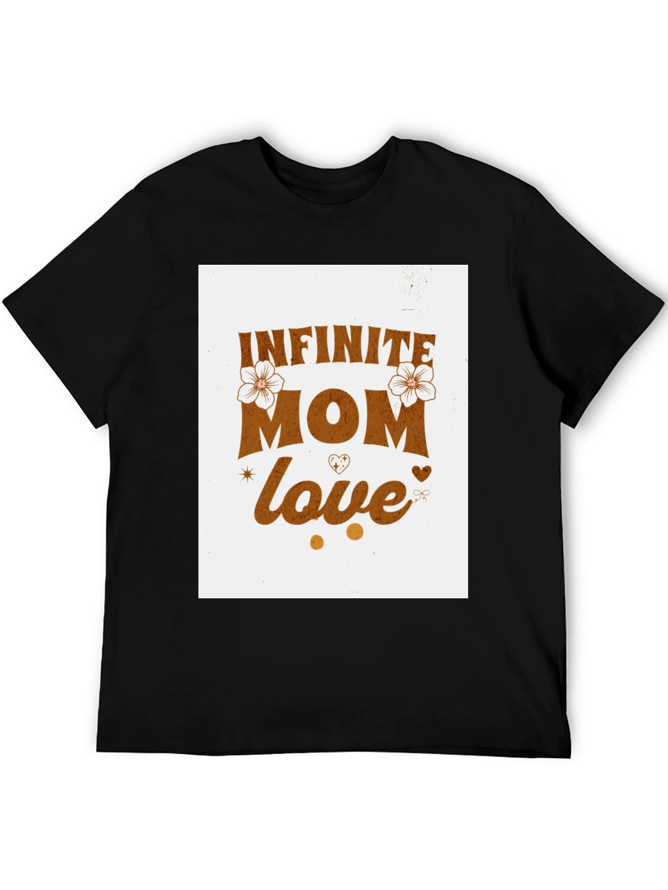 Infinite Mom Love T-Shirt - Black