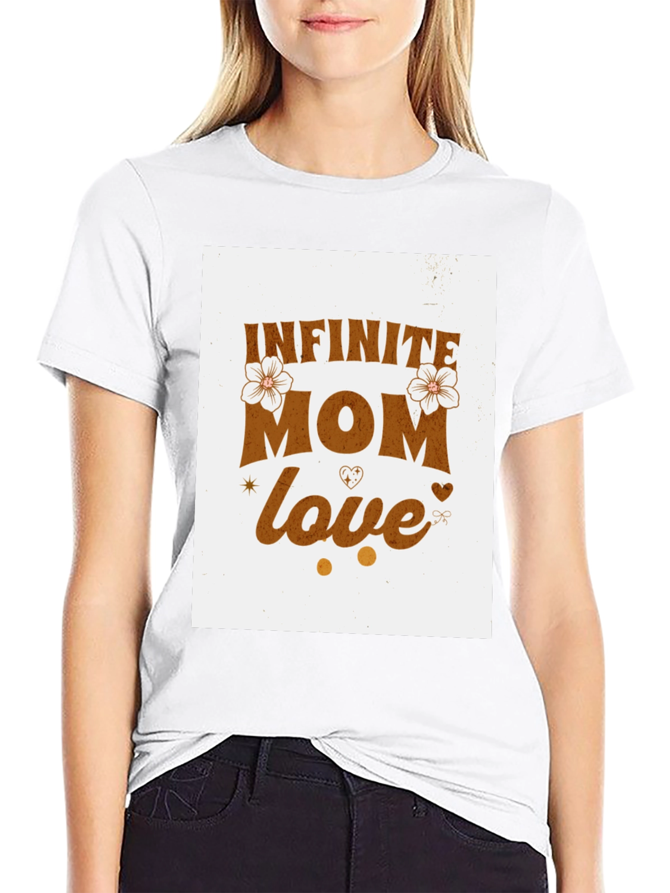 Infinite Mom Love T-Shirt - Black