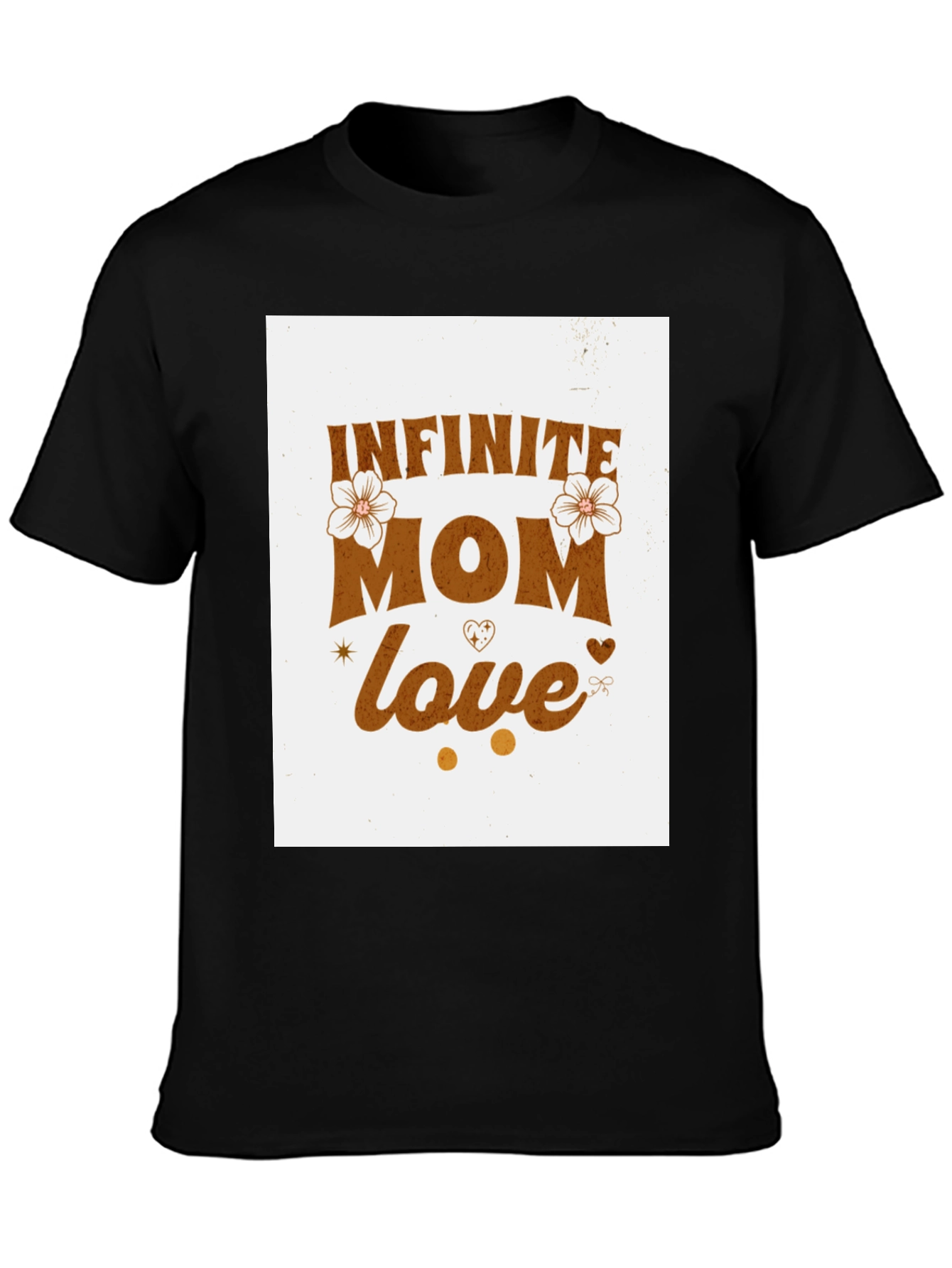 Infinite Mom Love T-Shirt - Black