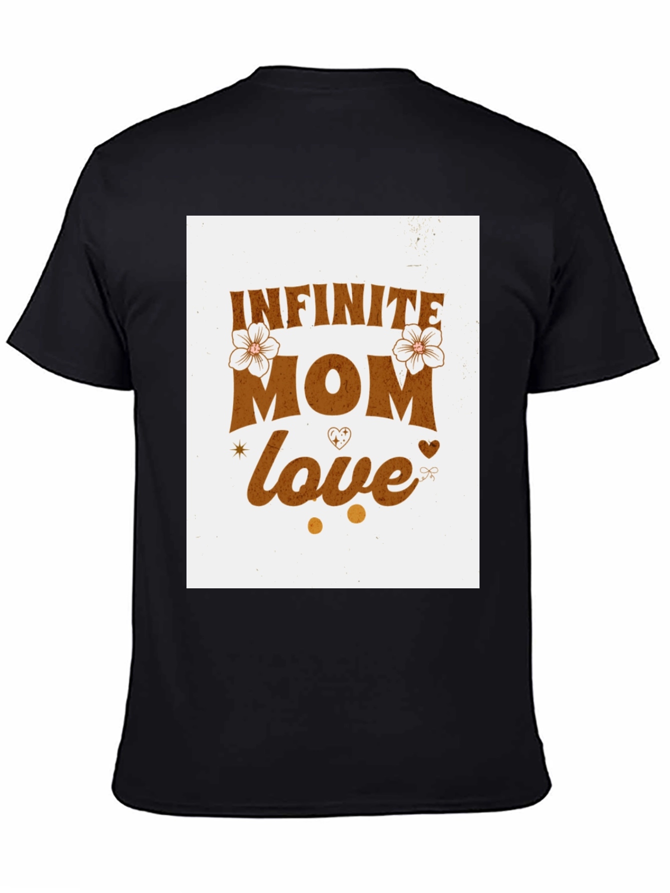 Infinite Mom Love T-Shirt - Black