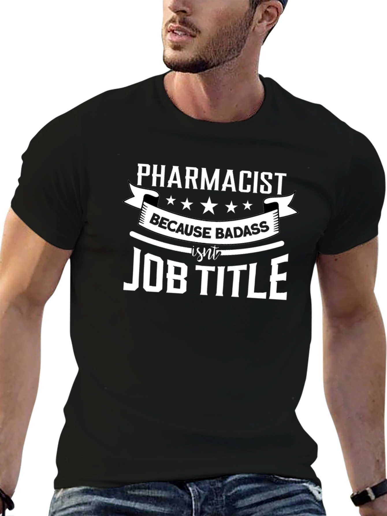 Pharmacist Badass Job Title T-Shirt