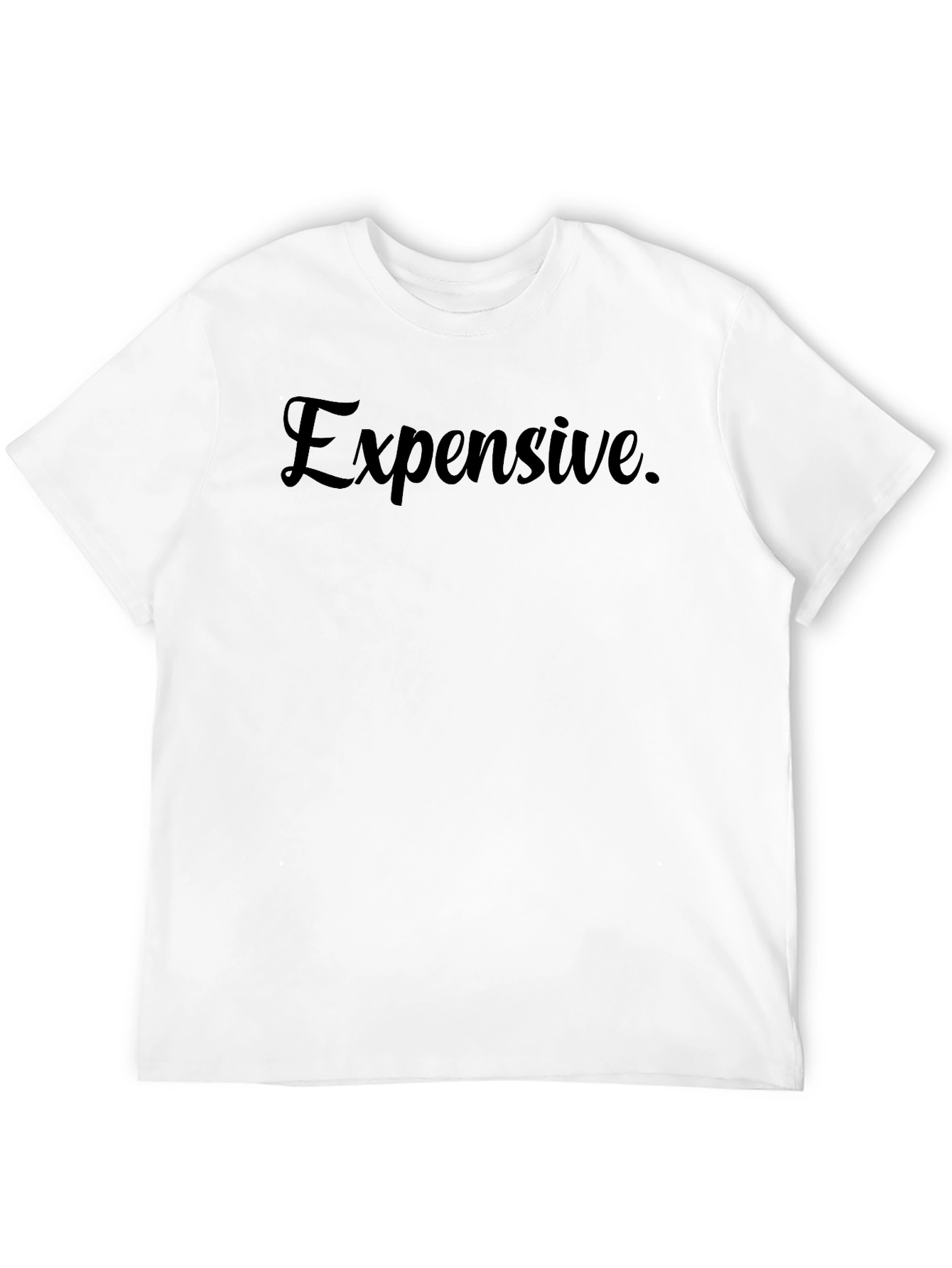 Expensive Tee - Premium Black Graphic T-Shirt