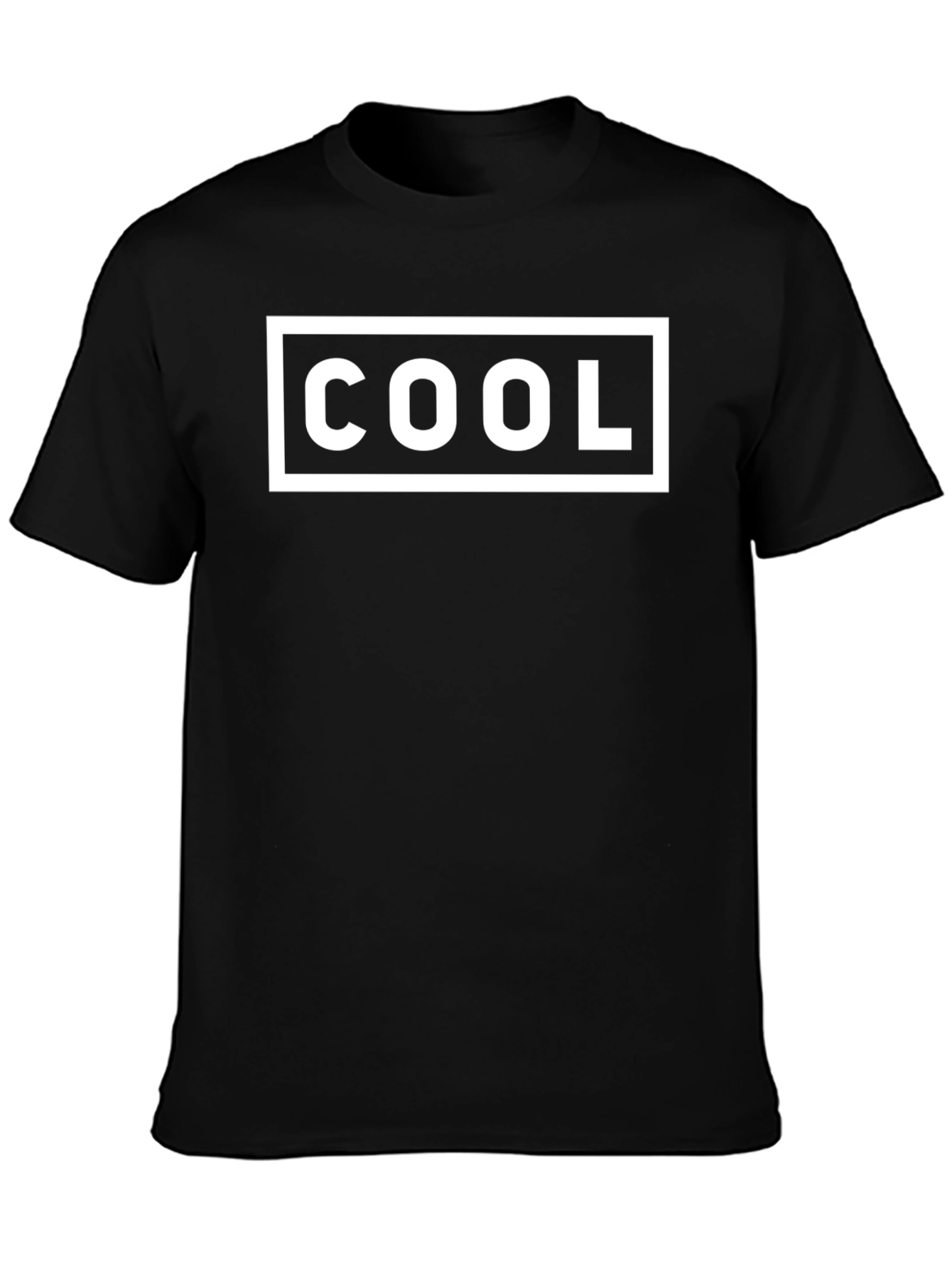Cool Graphic Tee - Mens Black T-Shirt