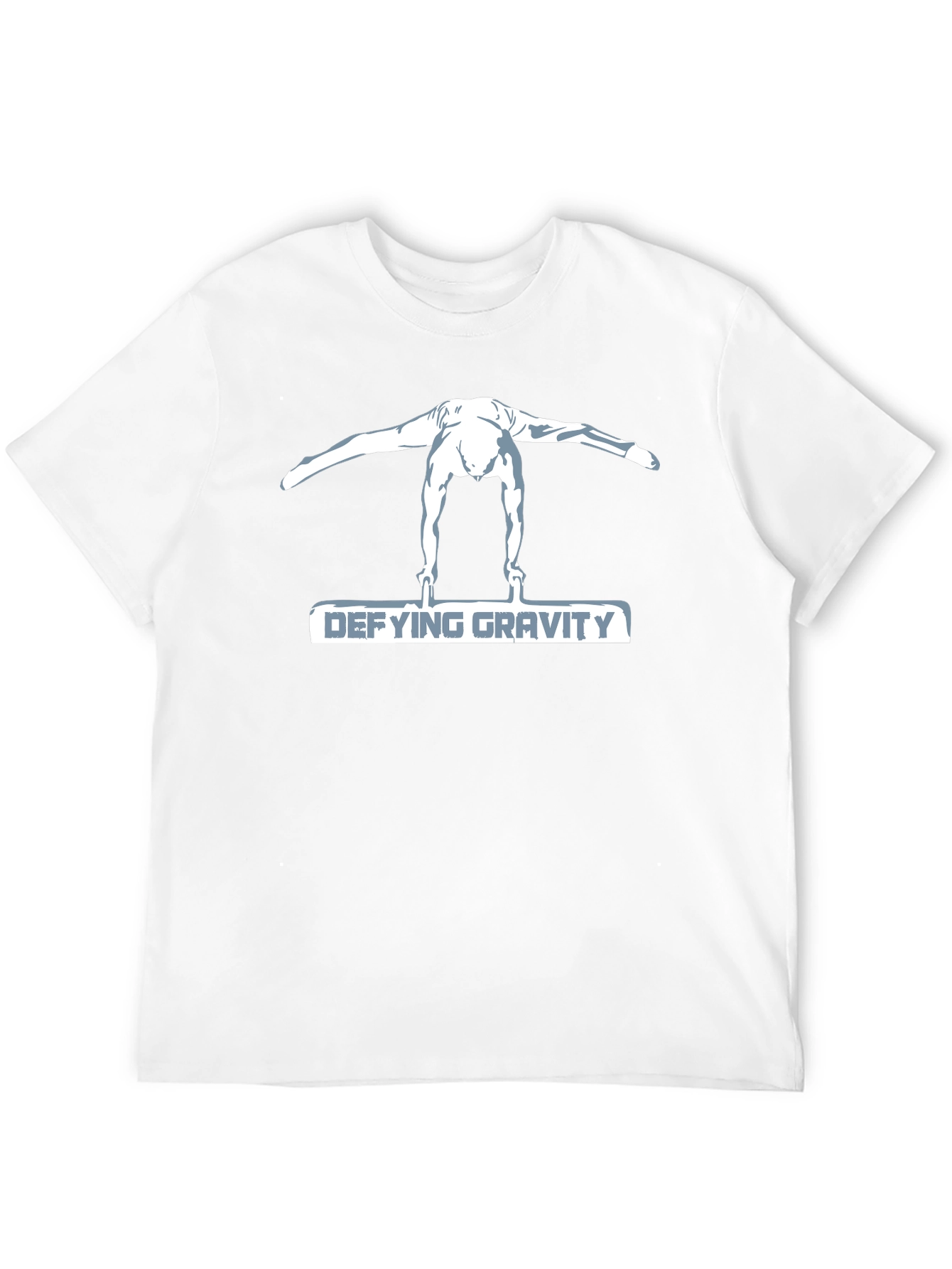 Defying Gravity Gymnastics Tee - Black Cotton T-Shirt