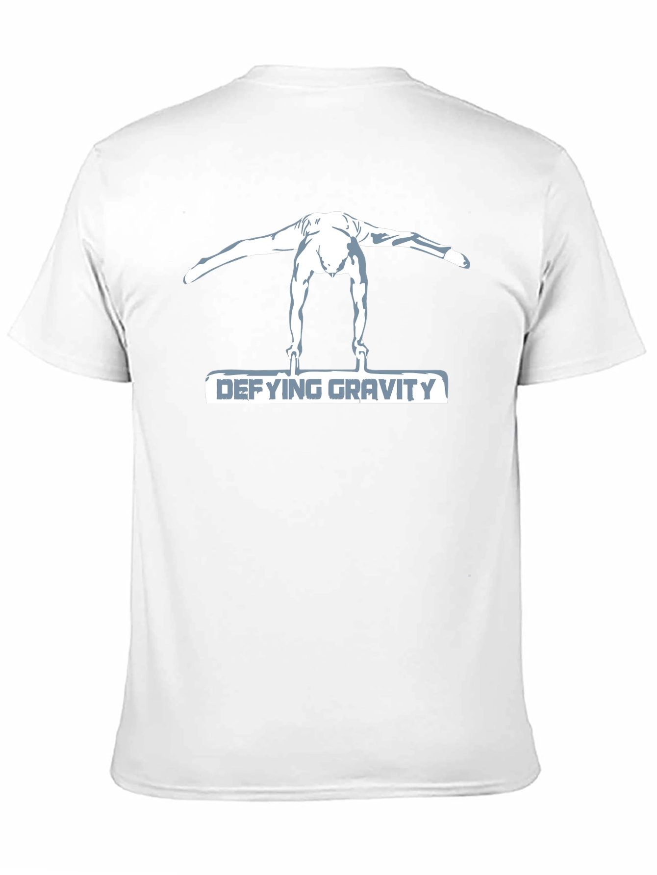 Defying Gravity Gymnastics Tee - Black Cotton T-Shirt