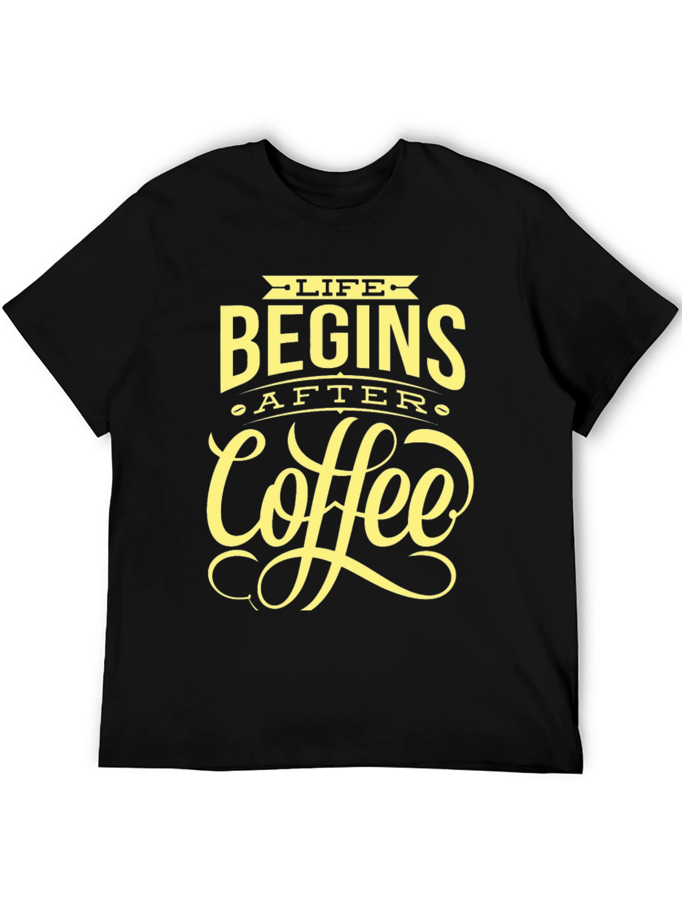 Life Begins After Coffee T-Shirt
