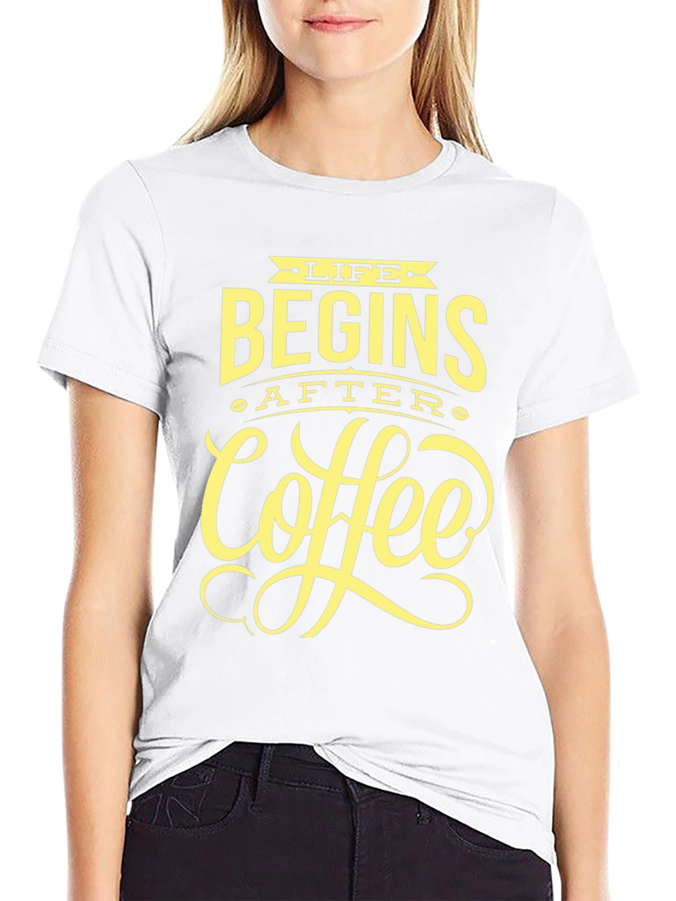 Life Begins After Coffee T-Shirt