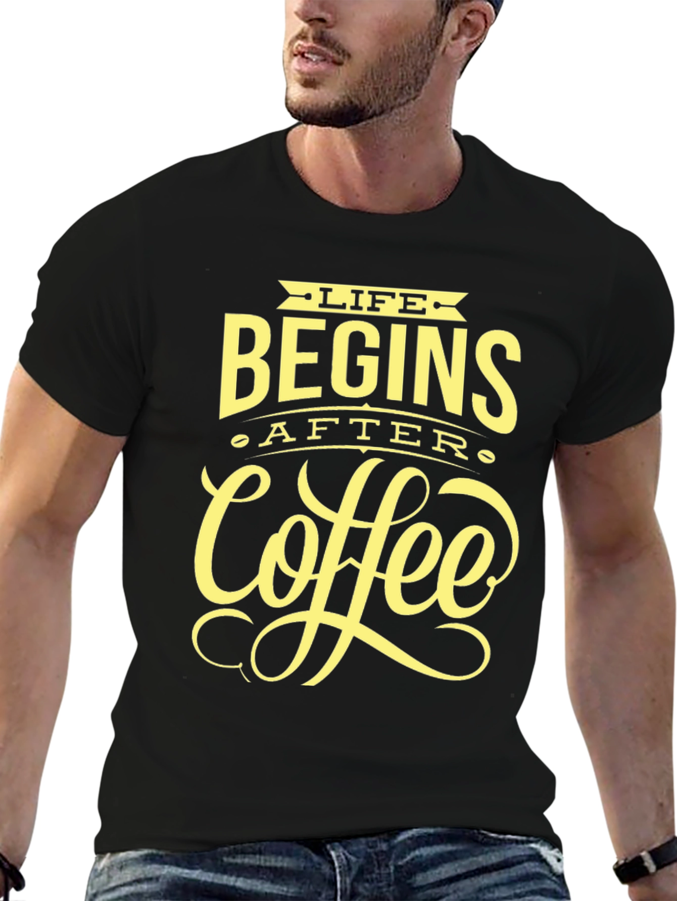 Life Begins After Coffee T-Shirt