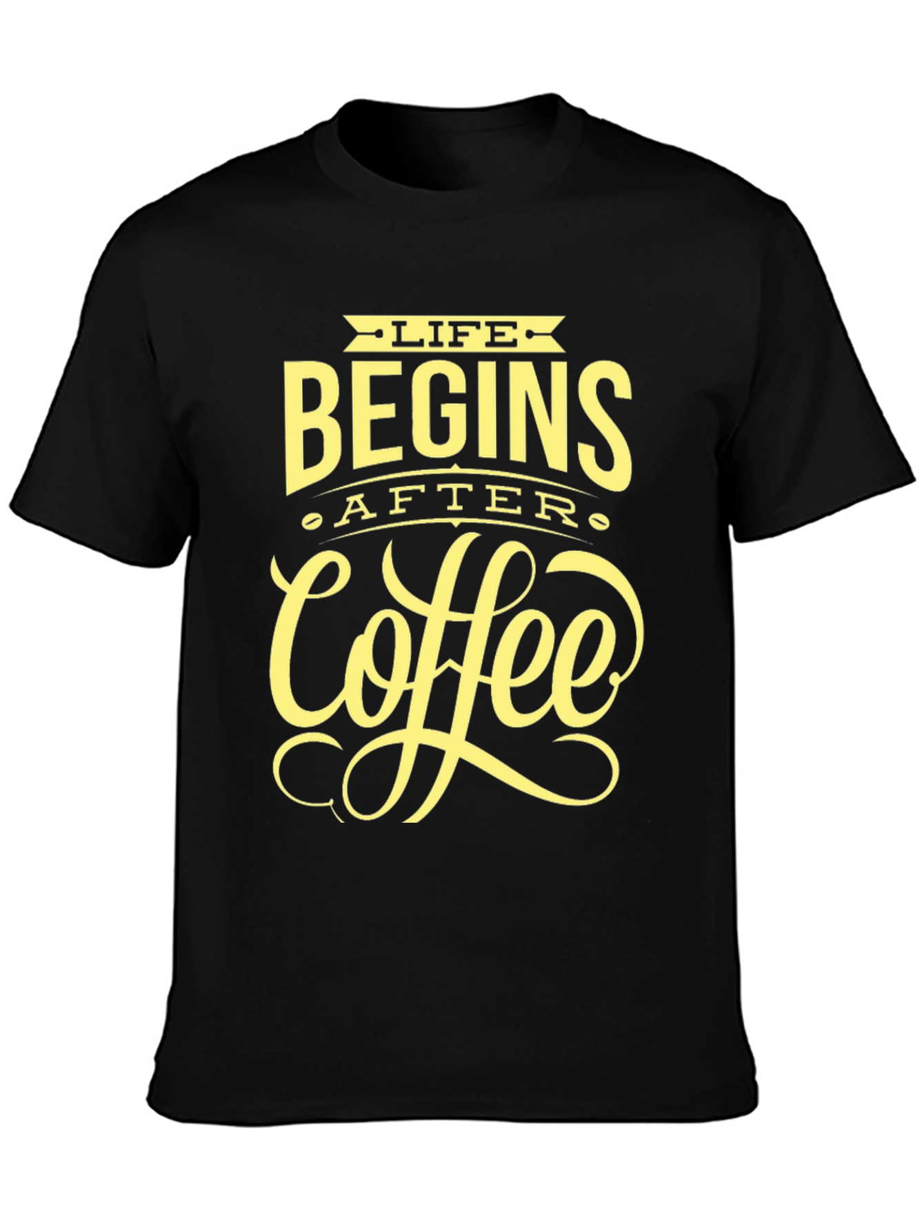 Life Begins After Coffee T-Shirt