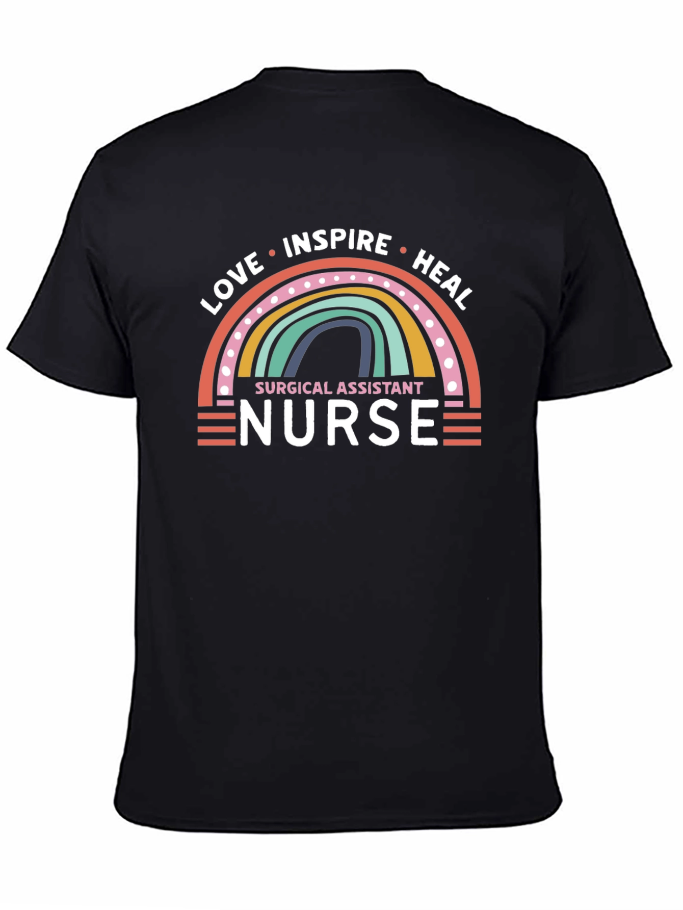 Love Inspire Heal Nurse Graphic Tee