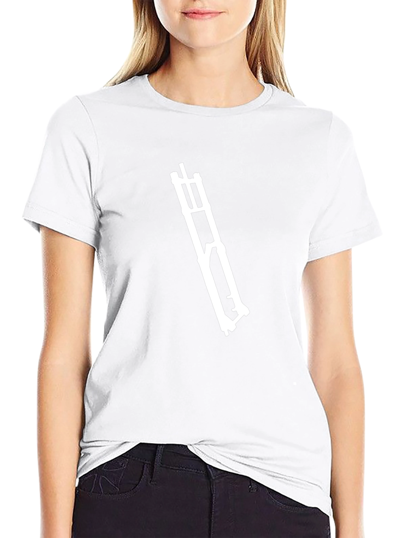 Mountain Bike Fork Graphic T-Shirt