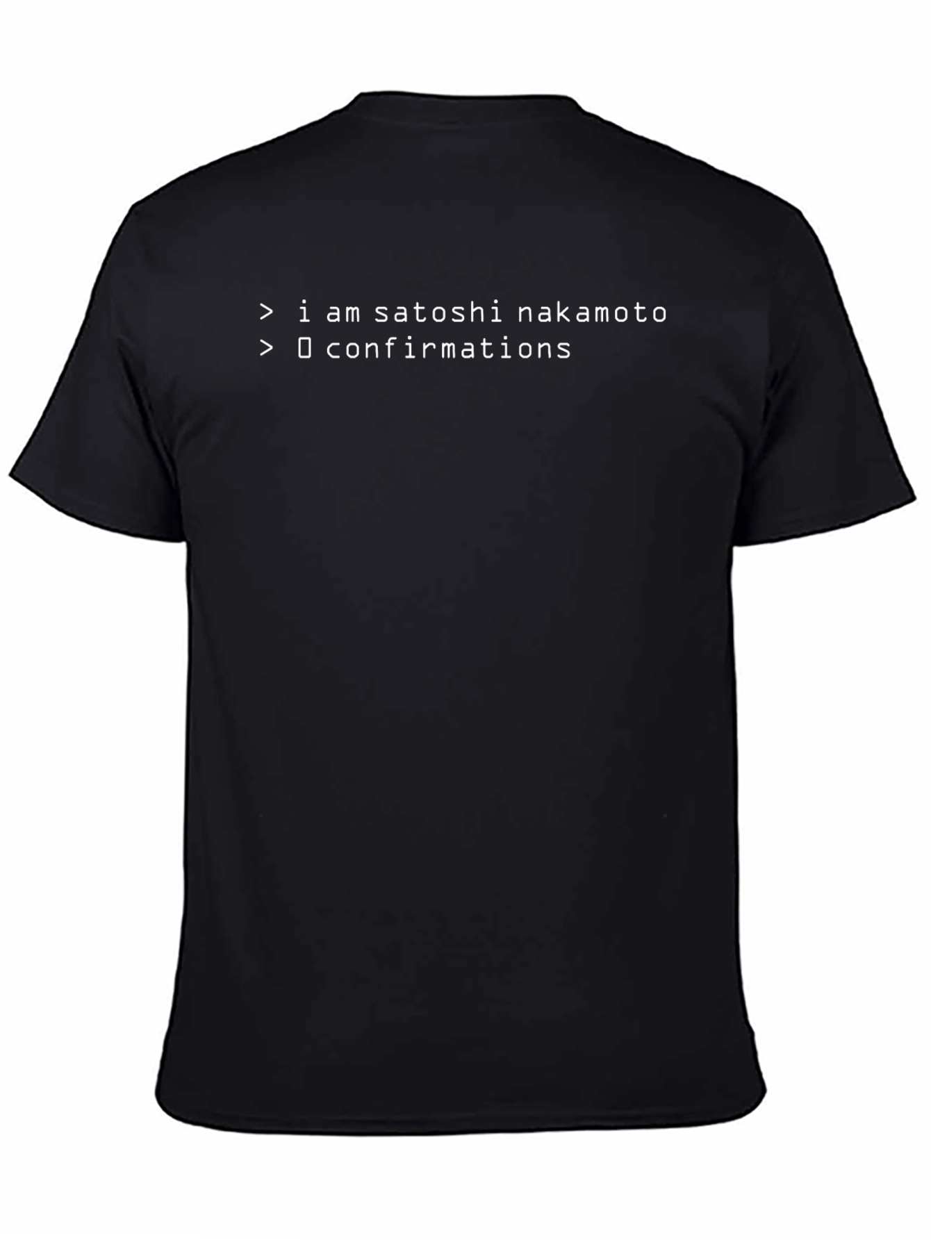 I Am Satoshi Nakamoto T-Shirt - Bitcoin Crypto Tee