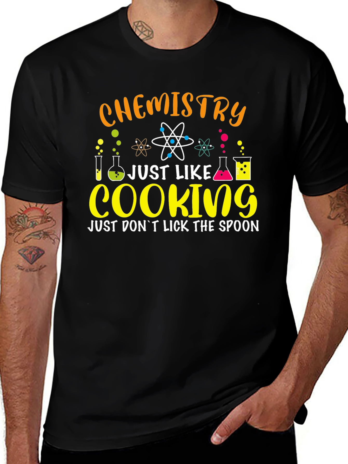 Chemistry Cooking T-Shirt Funny Science Tee