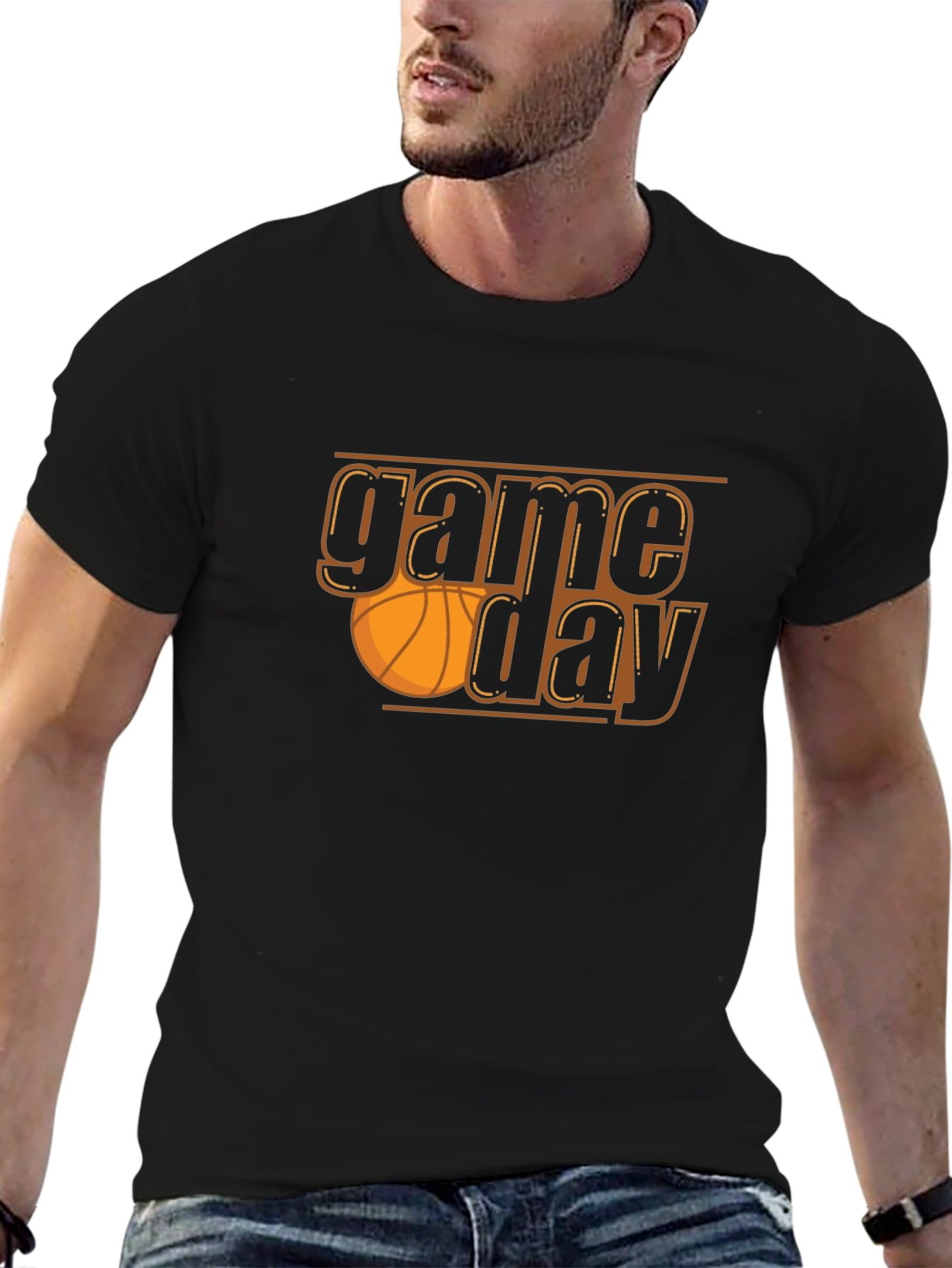 Game Day Basketball Graphic Tee - Stylish & Comfy