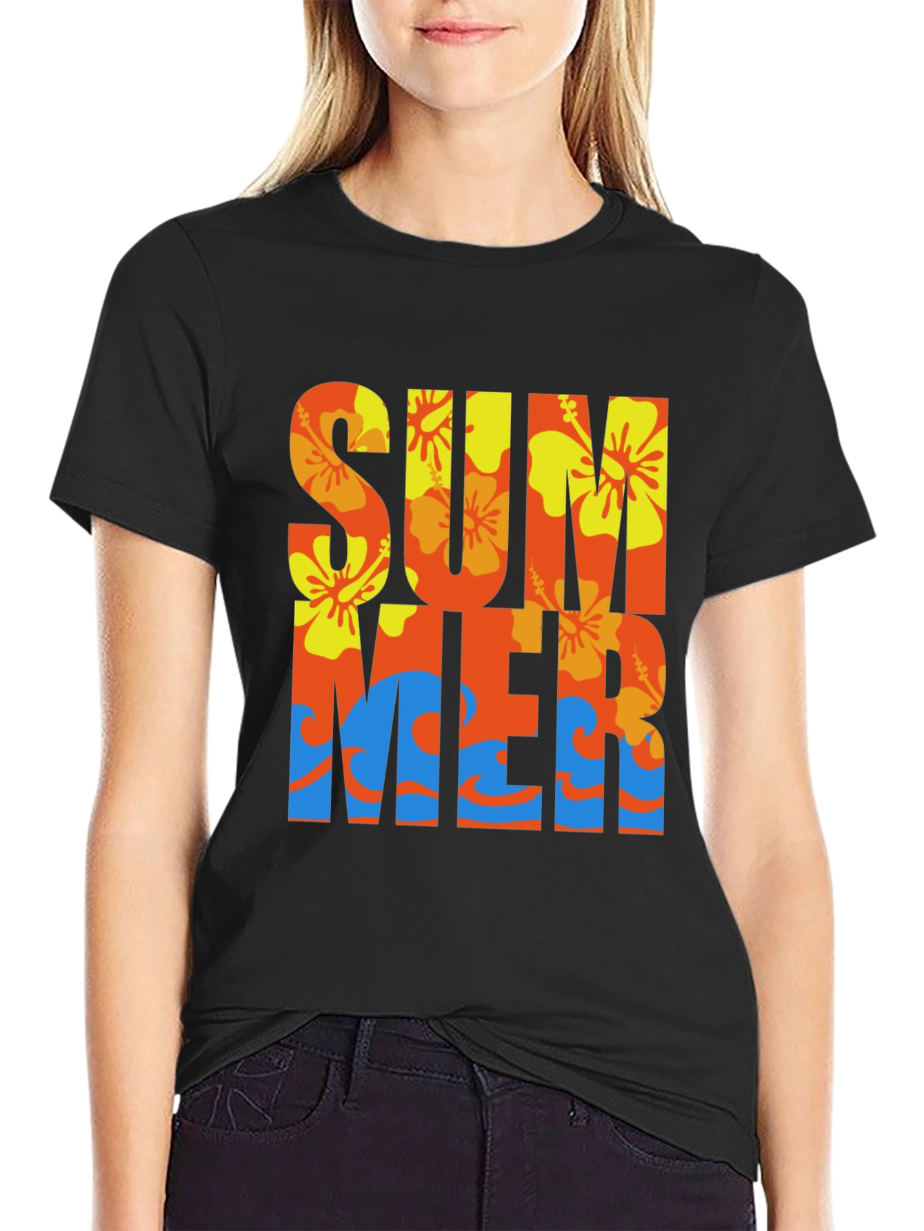 Tropical Summer Graphic T-Shirt