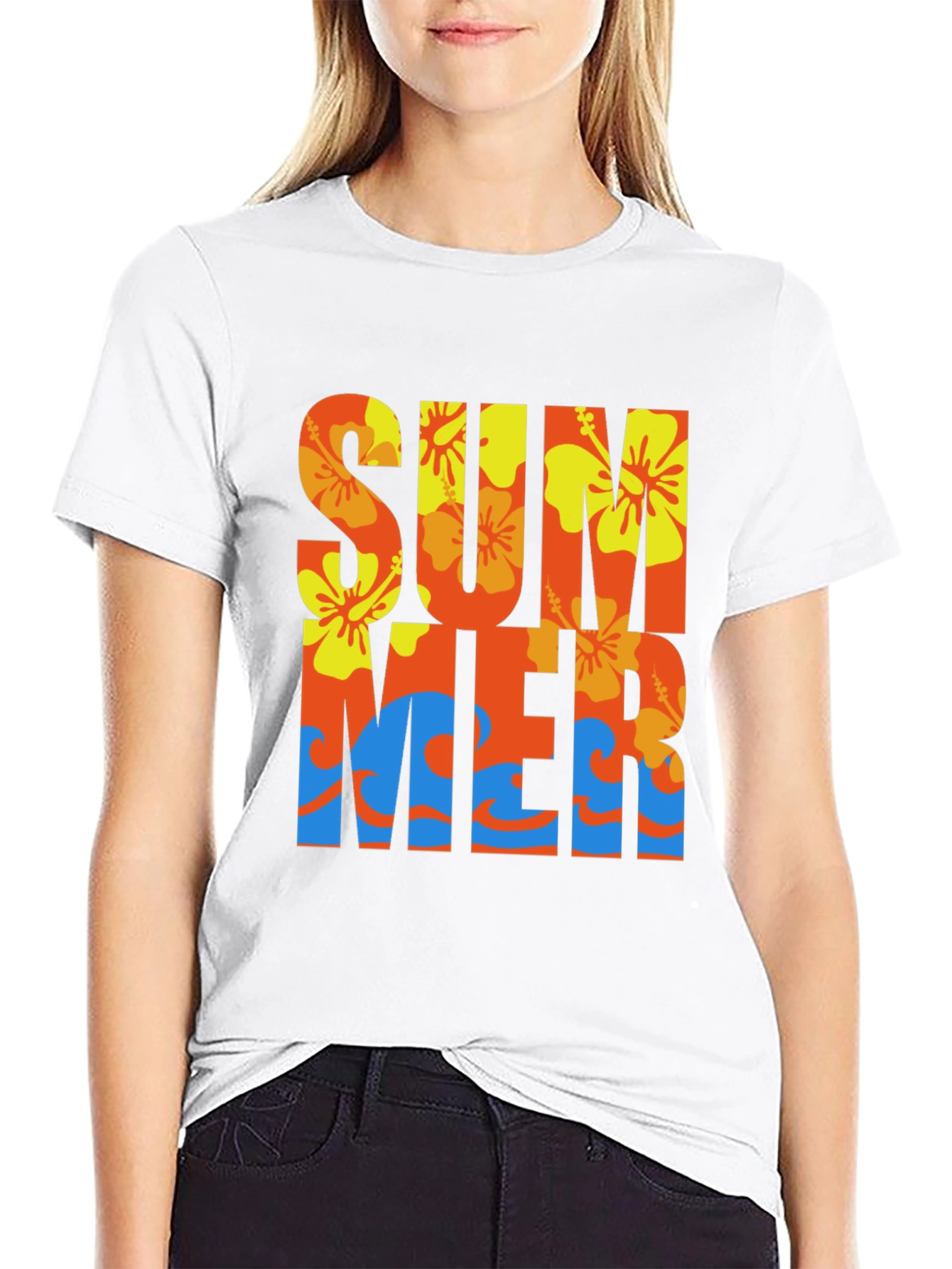 Tropical Summer Graphic T-Shirt