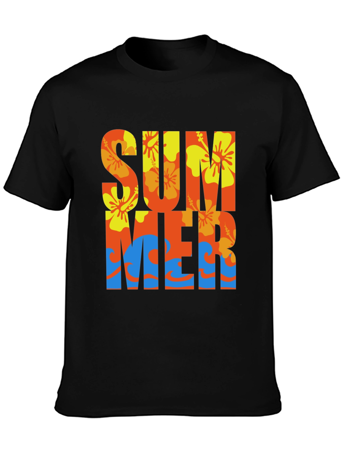Tropical Summer Graphic T-Shirt
