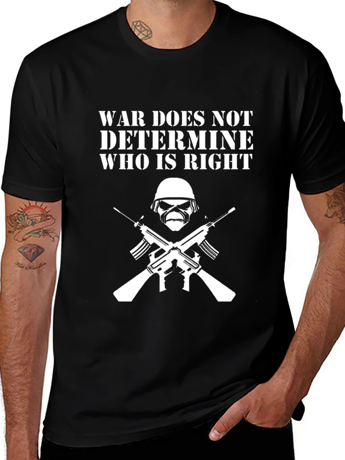 War Does Not Determine Right T-Shirt