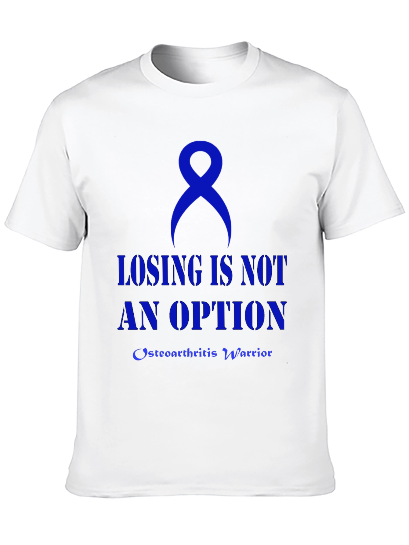 Osteoarthritis Warrior Awareness Ribbon T-Shirt