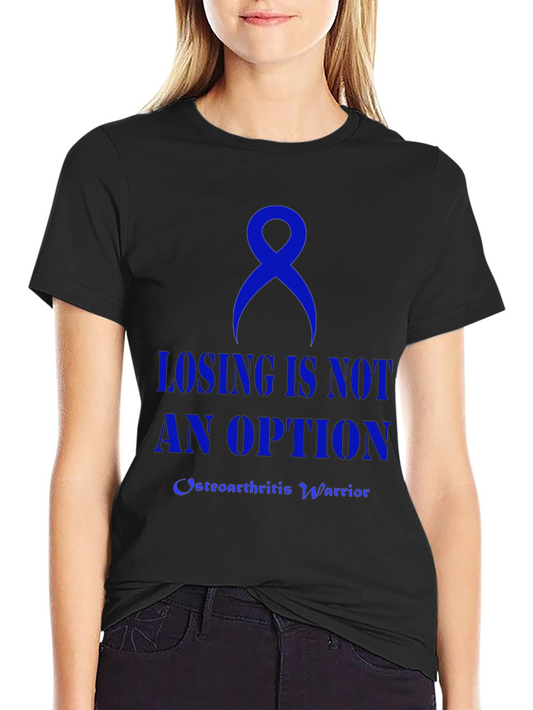 Osteoarthritis Warrior Awareness Ribbon T-Shirt