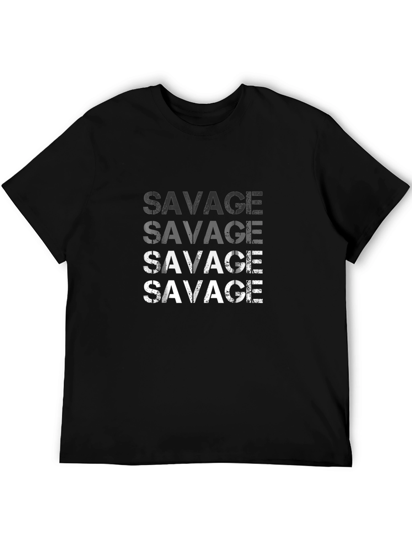 Mens Savage Graphic Print T-Shirt