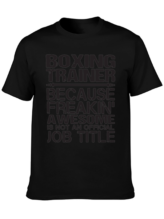 Boxing Trainer Graphic T-Shirt