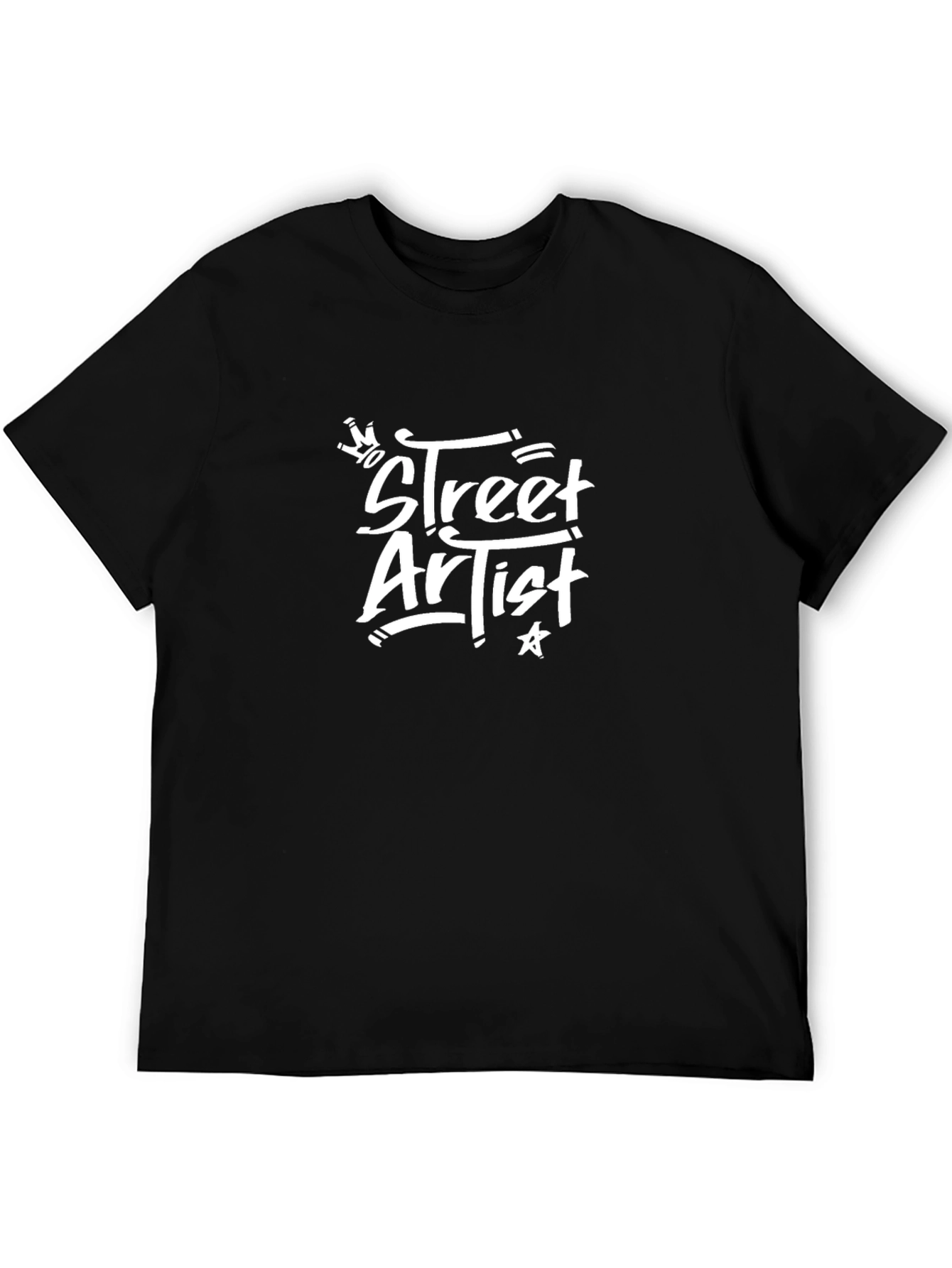Street Artist Black T-Shirt