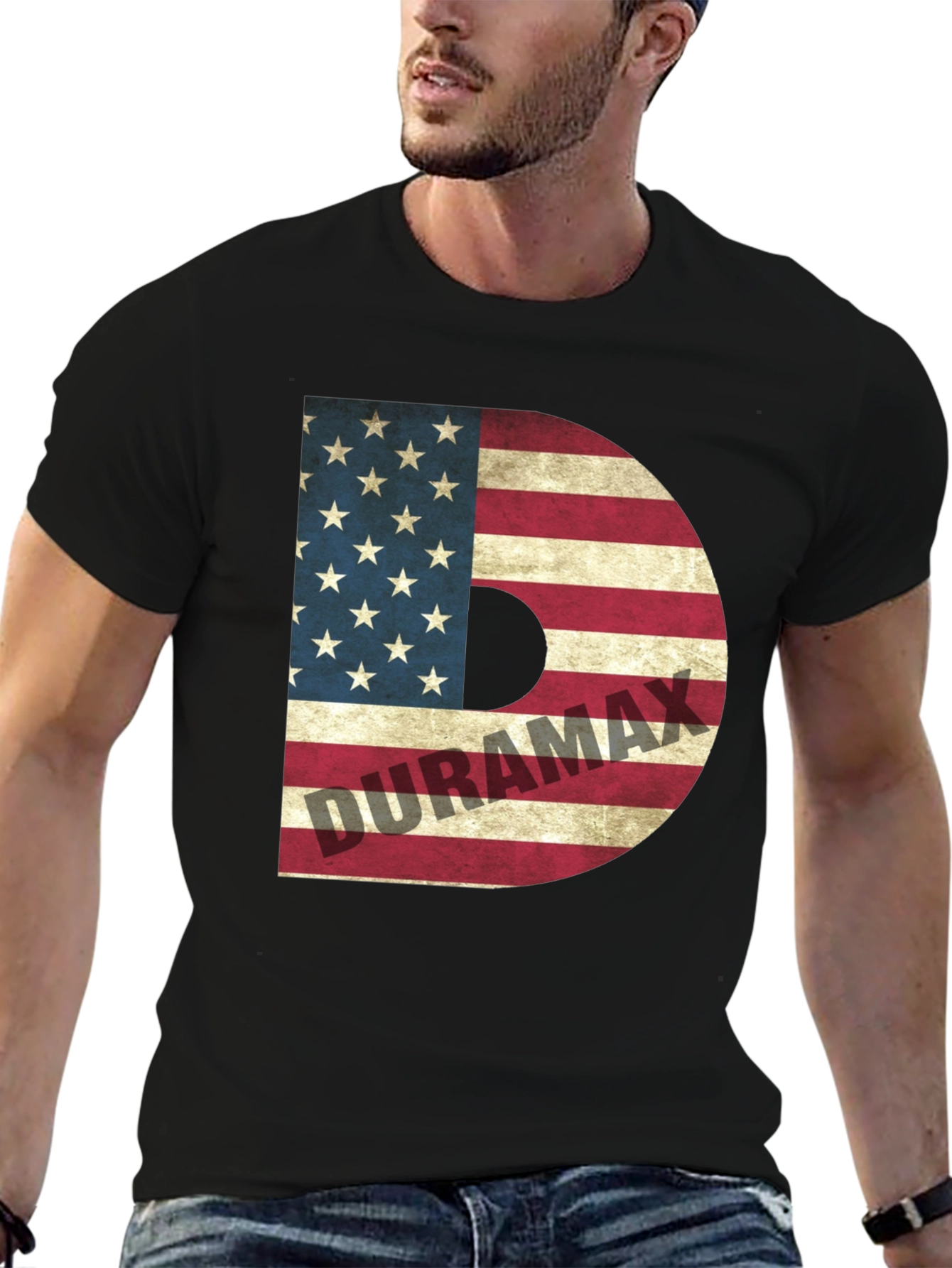 Duramax American Flag Graphic T-Shirt