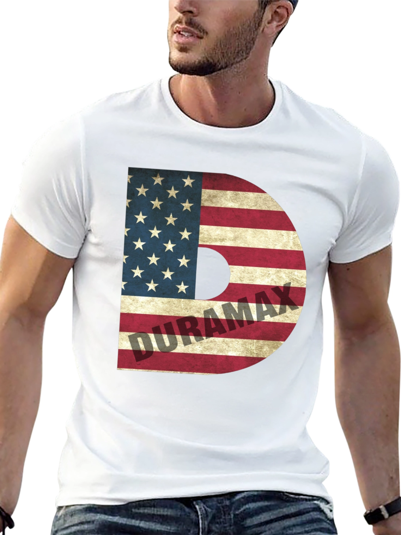 Duramax American Flag Graphic T-Shirt