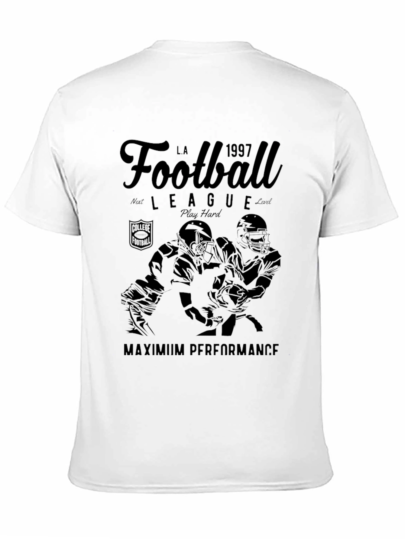 Football League T-Shirt - Black
