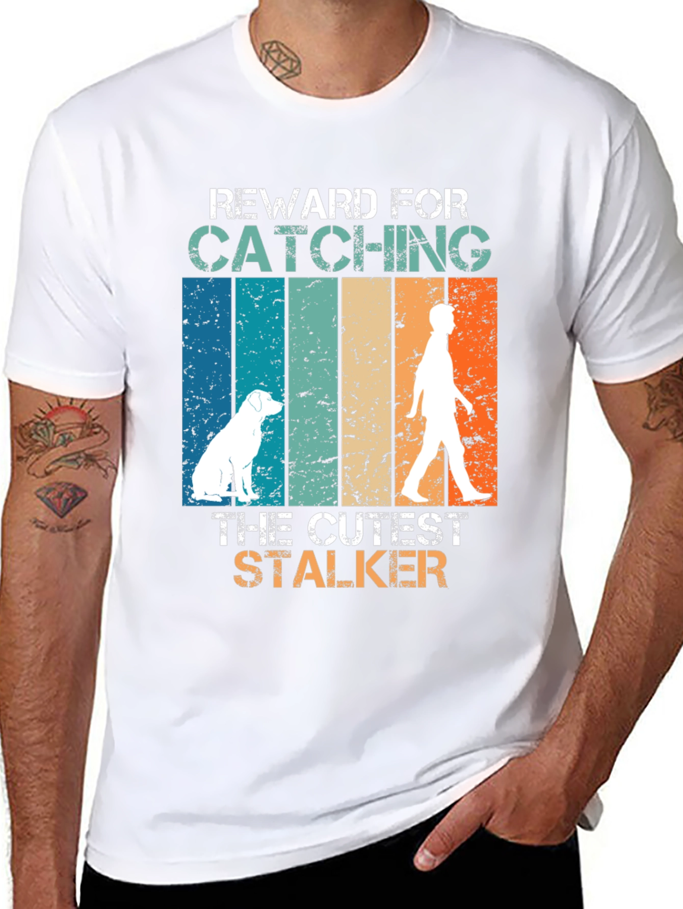 Reward Catching Cutest Stalker T-Shirt