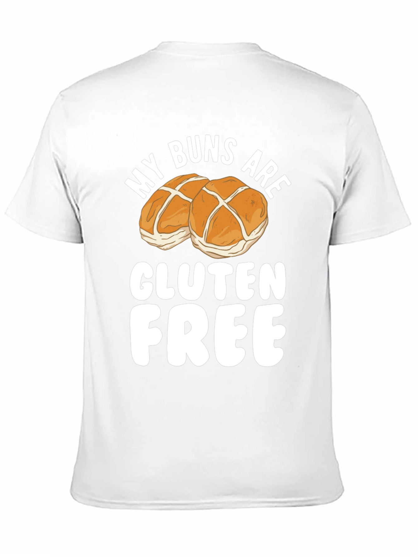 Funny Gluten Free Buns Graphic T-Shirt