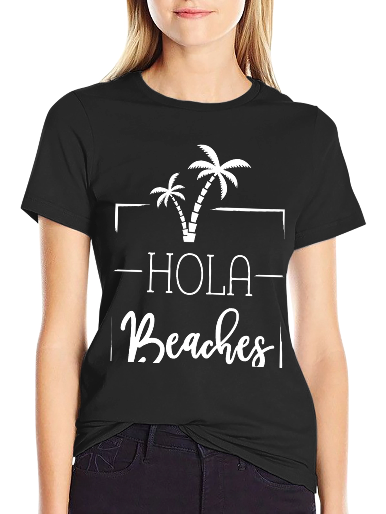 Hola Beaches Graphic T-Shirt