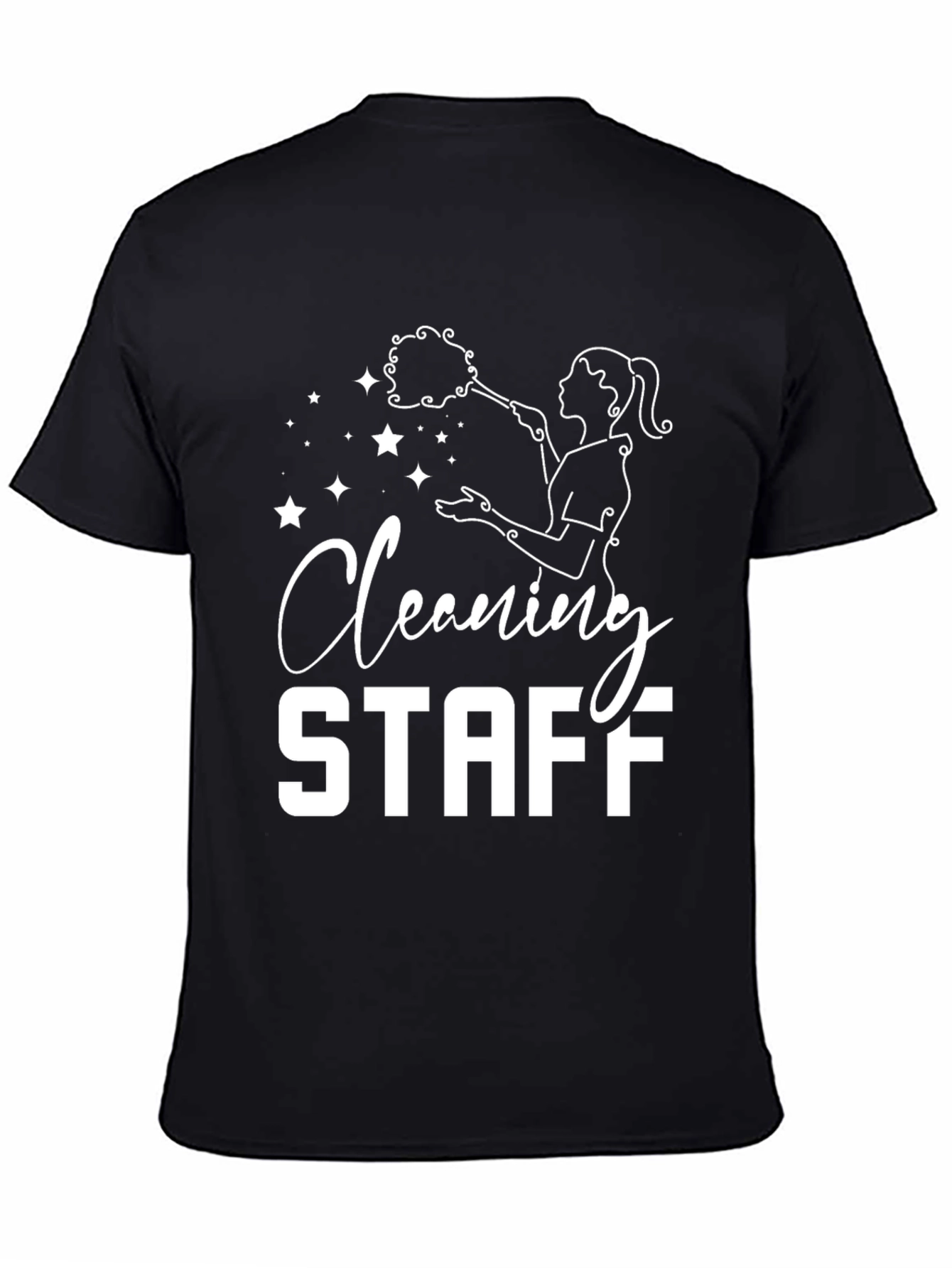 Cleaning Staff Graphic T-Shirt