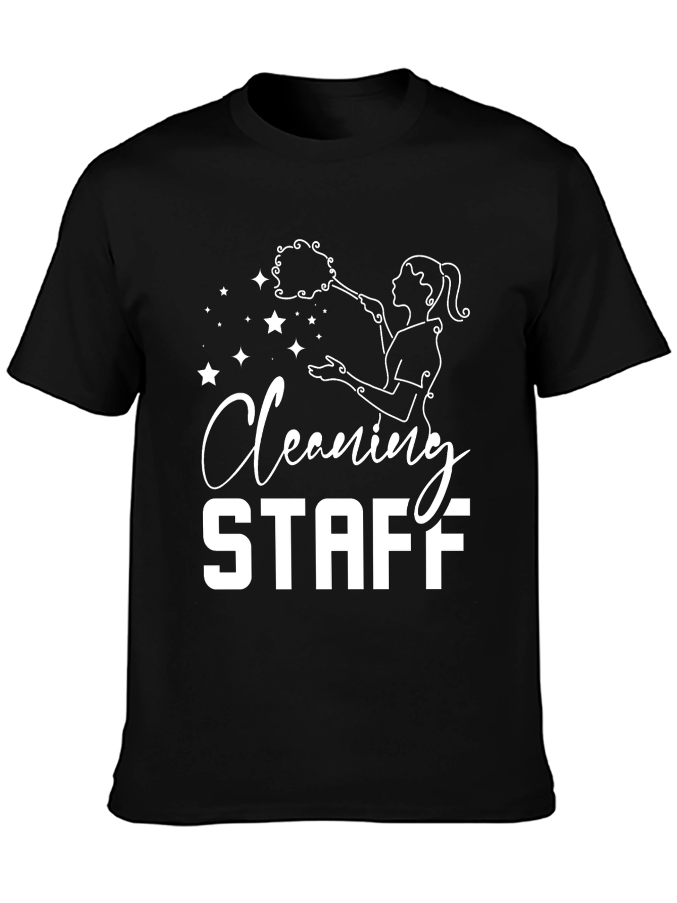 Cleaning Staff Graphic T-Shirt