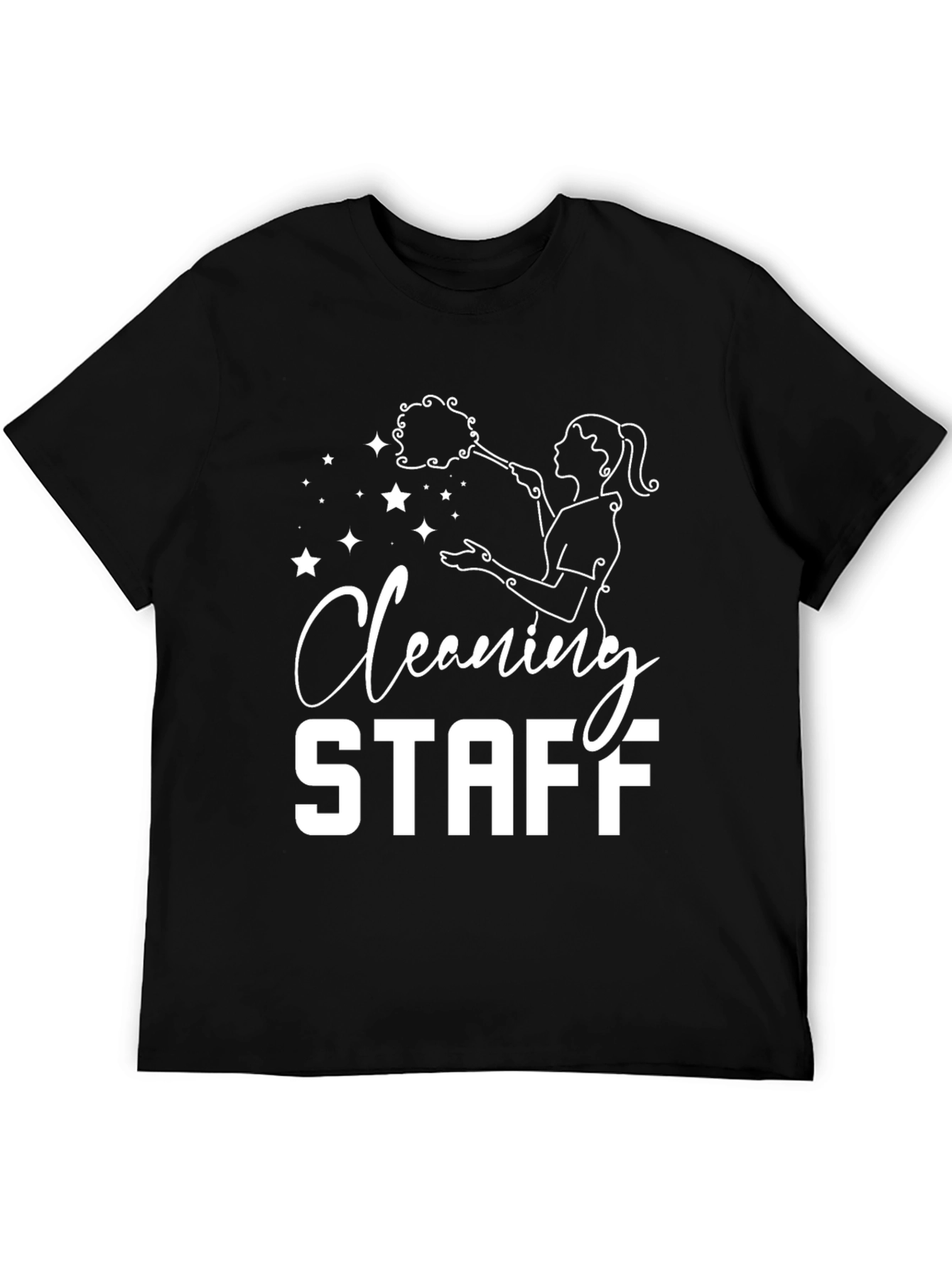 Cleaning Staff Graphic T-Shirt