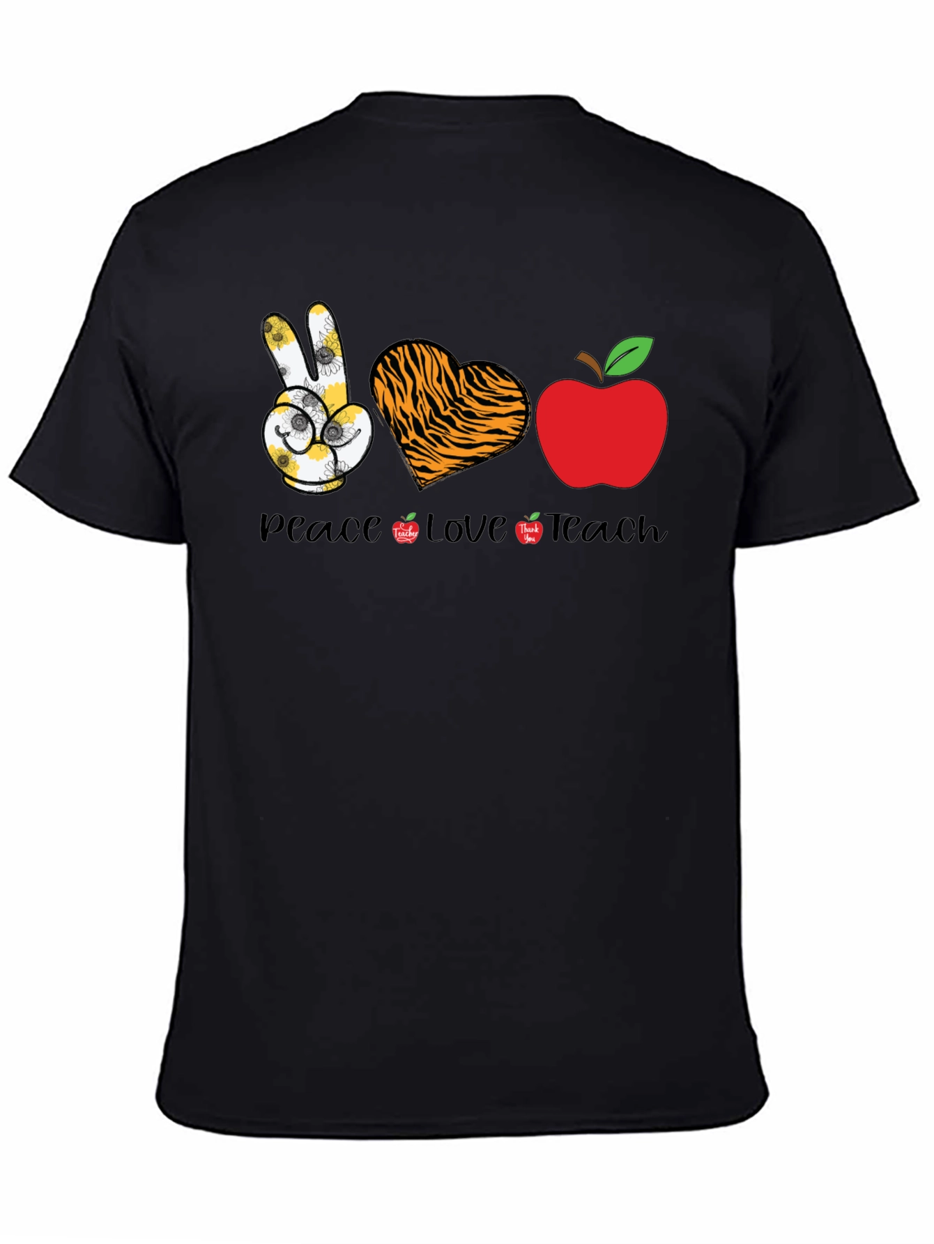 Peace Love Teach T-Shirt