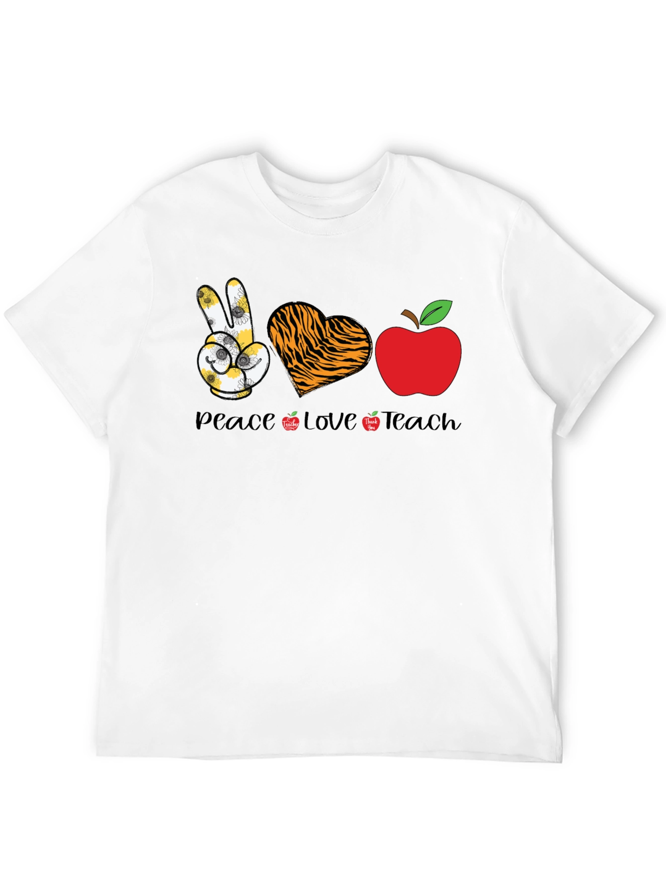 Peace Love Teach T-Shirt